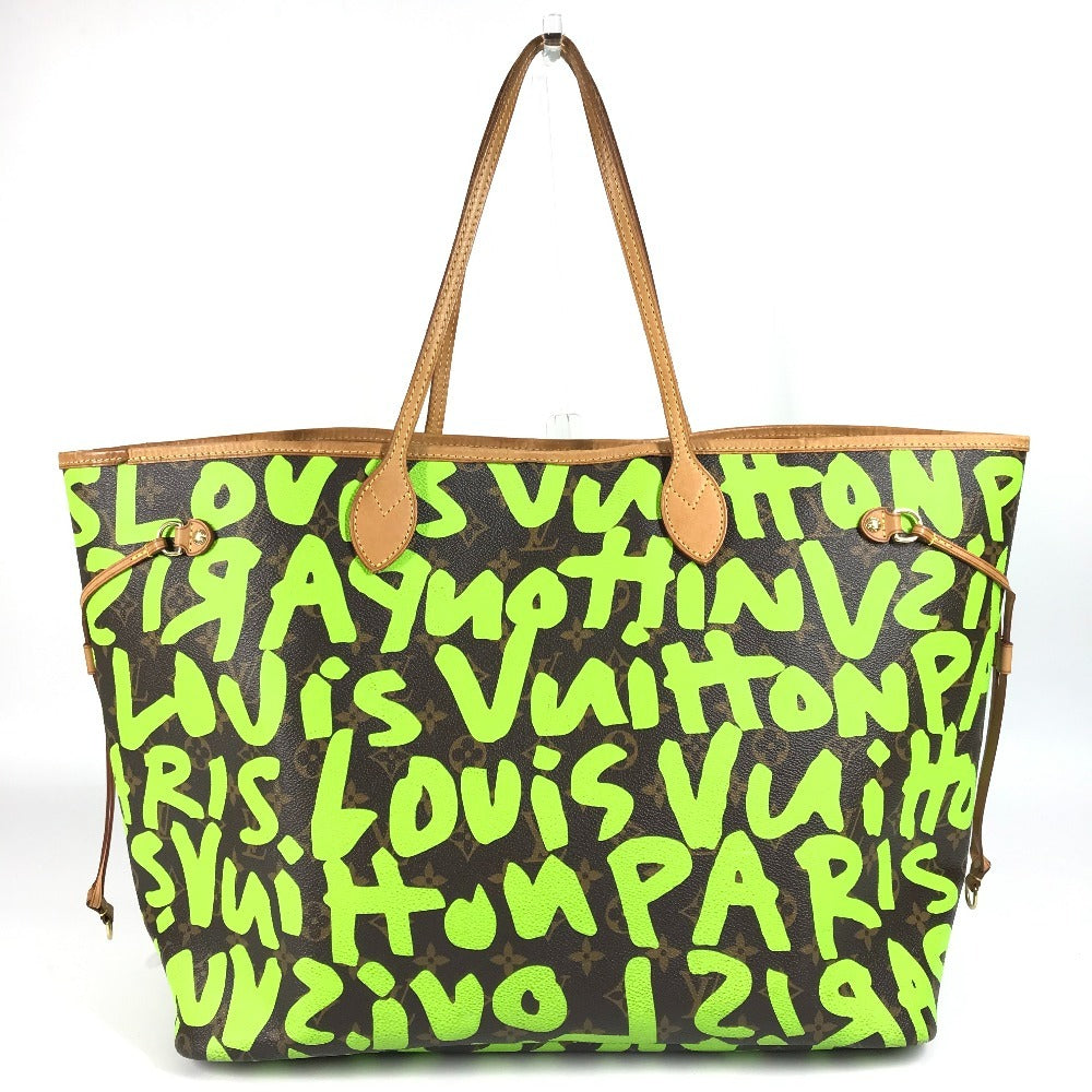 LOUIS VUITTON Tote Bag M93703 MonogramGraffitiCanvas green Monogram graffiti Neverfull GM Neverfull GM