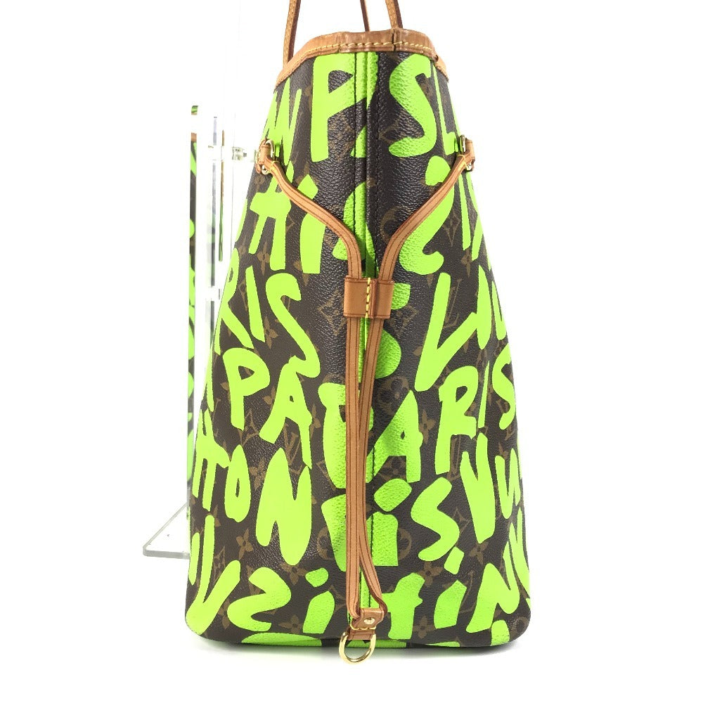 LOUIS VUITTON Tote Bag M93703 MonogramGraffitiCanvas green Monogram graffiti Neverfull GM Neverfull GM