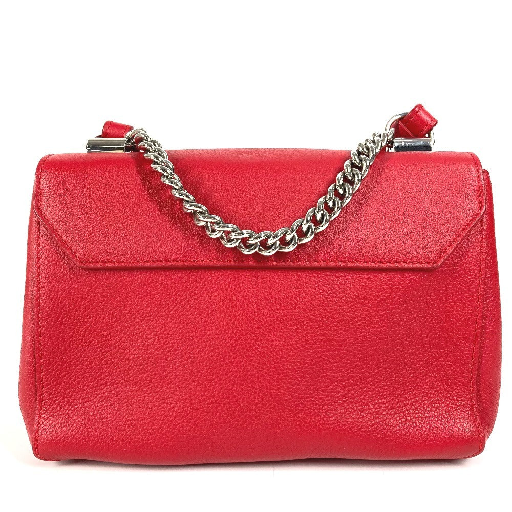 LOUIS VUITTON Handbag M51202 Calf leather Red Rock Me 2 BB