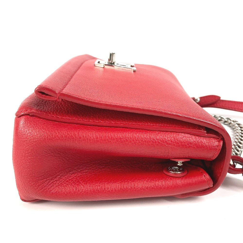 LOUIS VUITTON Handbag M51202 Calf leather Red Rock Me 2 BB
