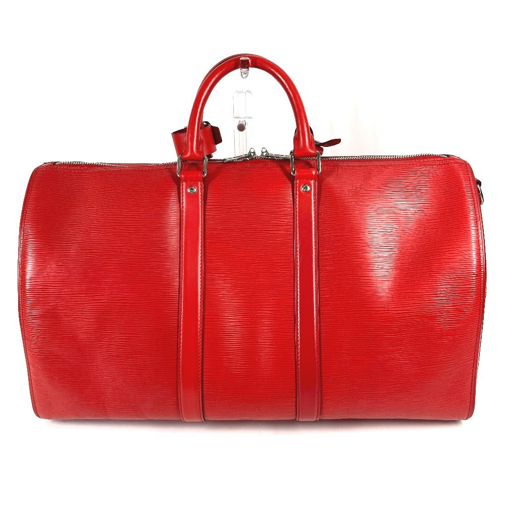 LOUIS VUITTON Boston Duffel bag M53419 Epi Leather Red Epi Supreme collaboration Keepall bandouliere45