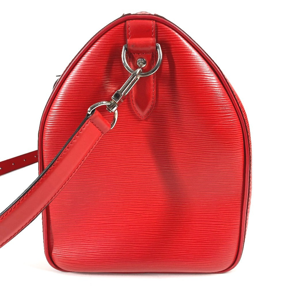LOUIS VUITTON Boston Duffel bag M53419 Epi Leather Red Epi Supreme collaboration Keepall bandouliere45