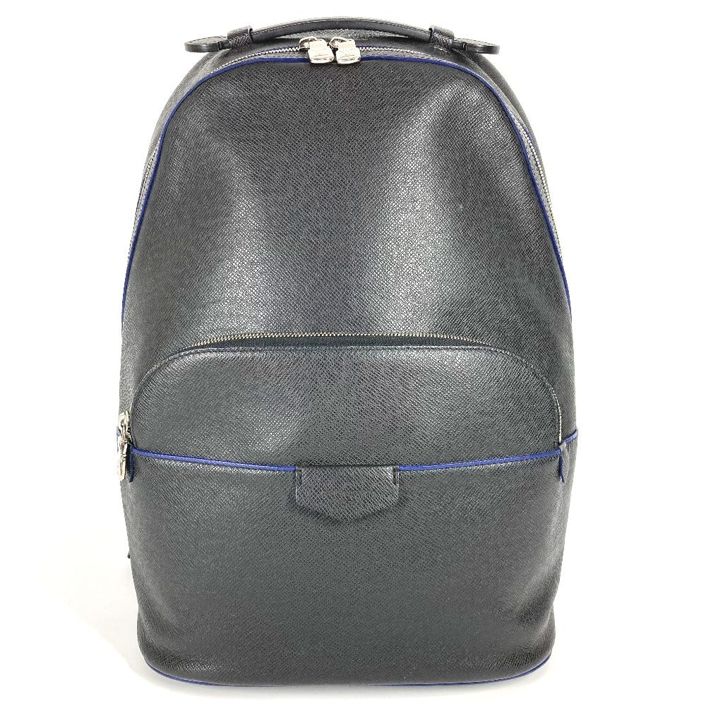 LOUIS VUITTON Backpack M32734 Taiga Leather black Taiga Anton