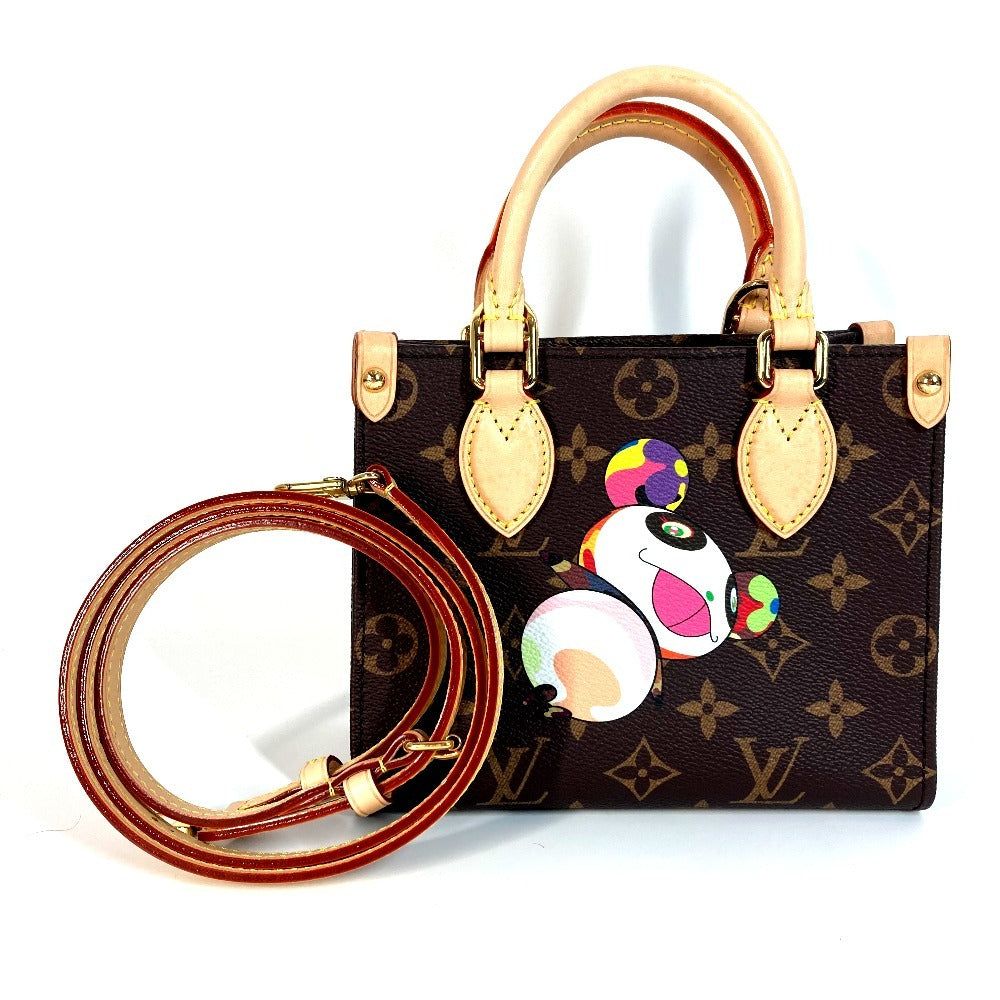 LOUIS VUITTON Handbag ï¼­13668 Monogram canvas Brown LV x TM Monogram On the Go BB