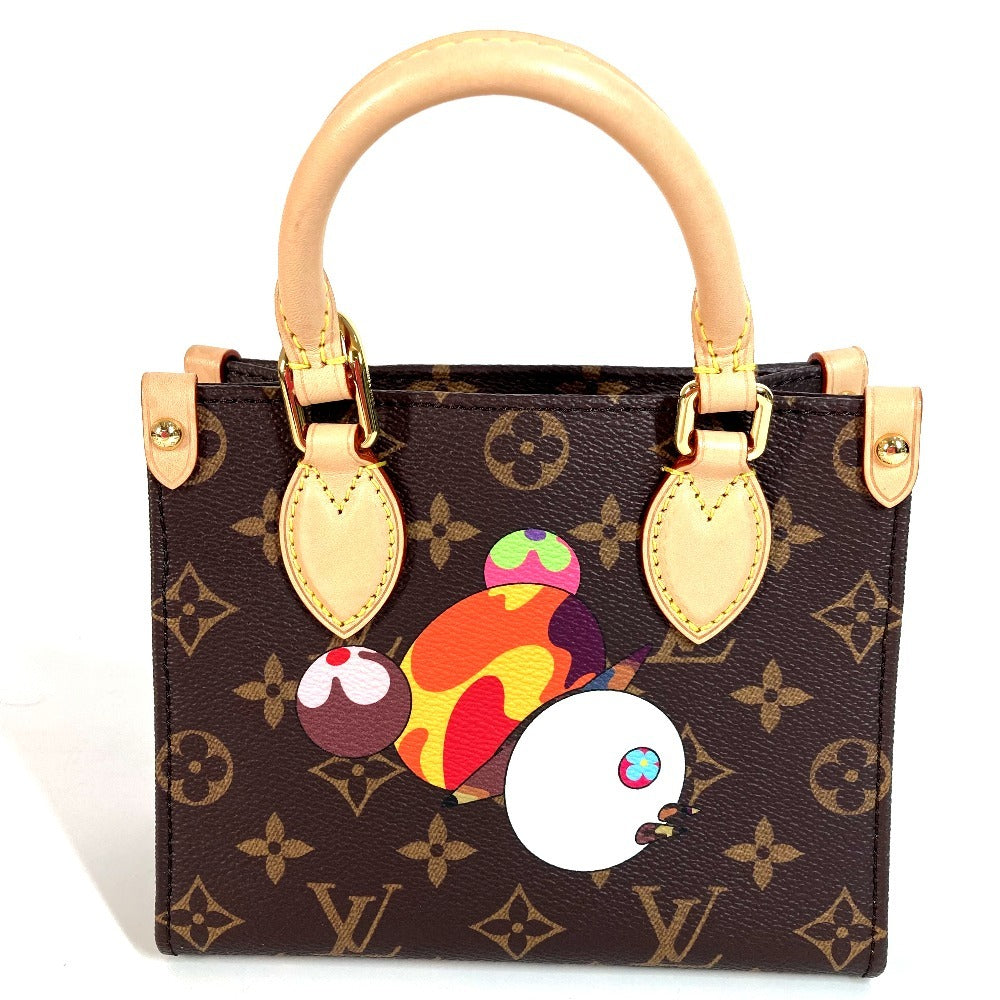 LOUIS VUITTON Handbag ï¼­13668 Monogram canvas Brown LV x TM Monogram On the Go BB