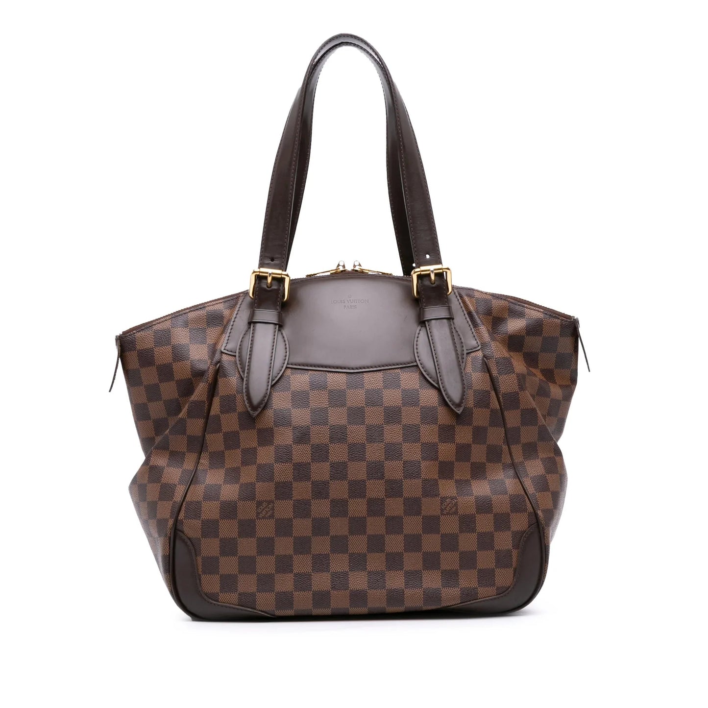 Brown Louis Vuitton Damier Ebene Verona GM Shoulder Bag