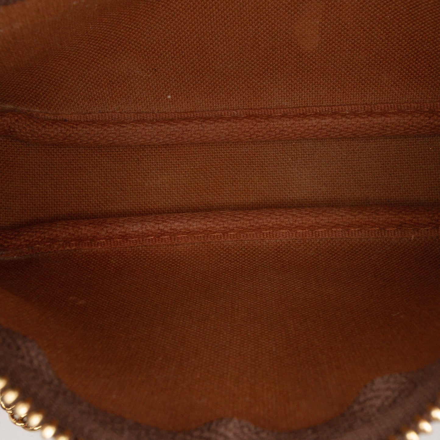 Brown Louis Vuitton Monogram Mini Pochette Accessoires Handbag