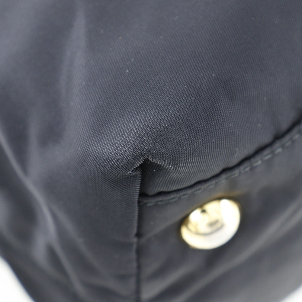 PRADA Tote Bag Nylon, enamel black Women