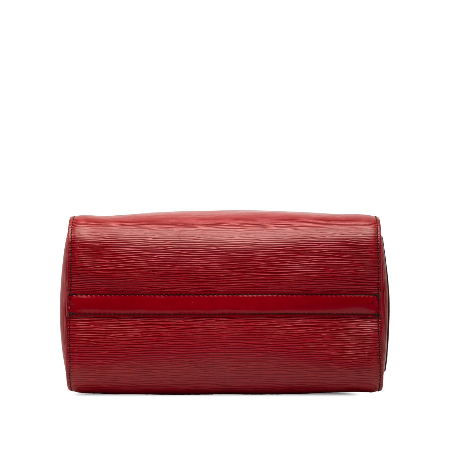 Red Louis Vuitton Epi Speedy 25 Boston Bag