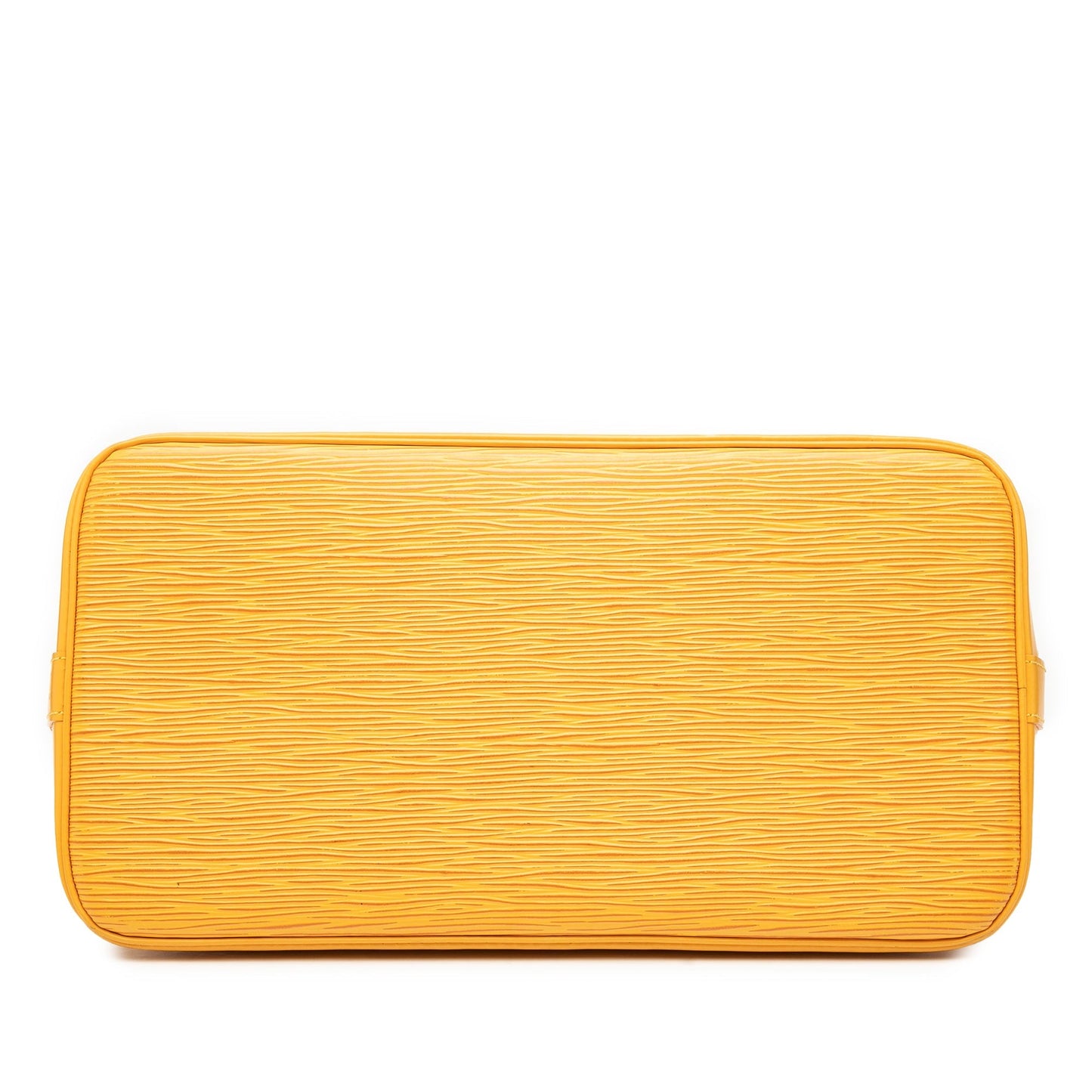 Yellow Louis Vuitton Epi Alma PM Handbag