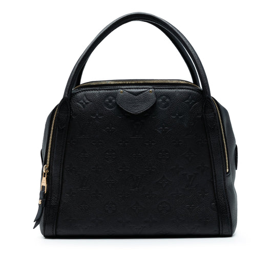 Black Louis Vuitton Monogram Empreinte Marais MM Handbag