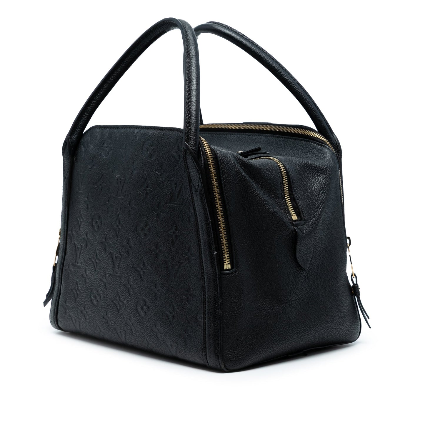 Black Louis Vuitton Monogram Empreinte Marais MM Handbag
