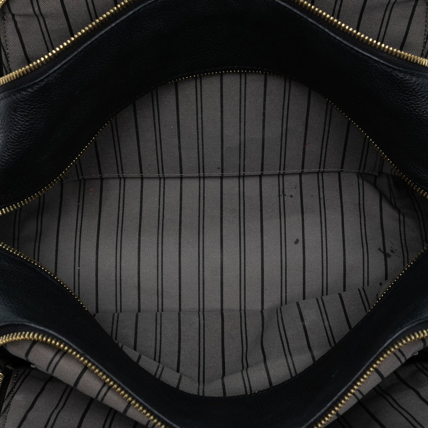Black Louis Vuitton Monogram Empreinte Marais MM Handbag