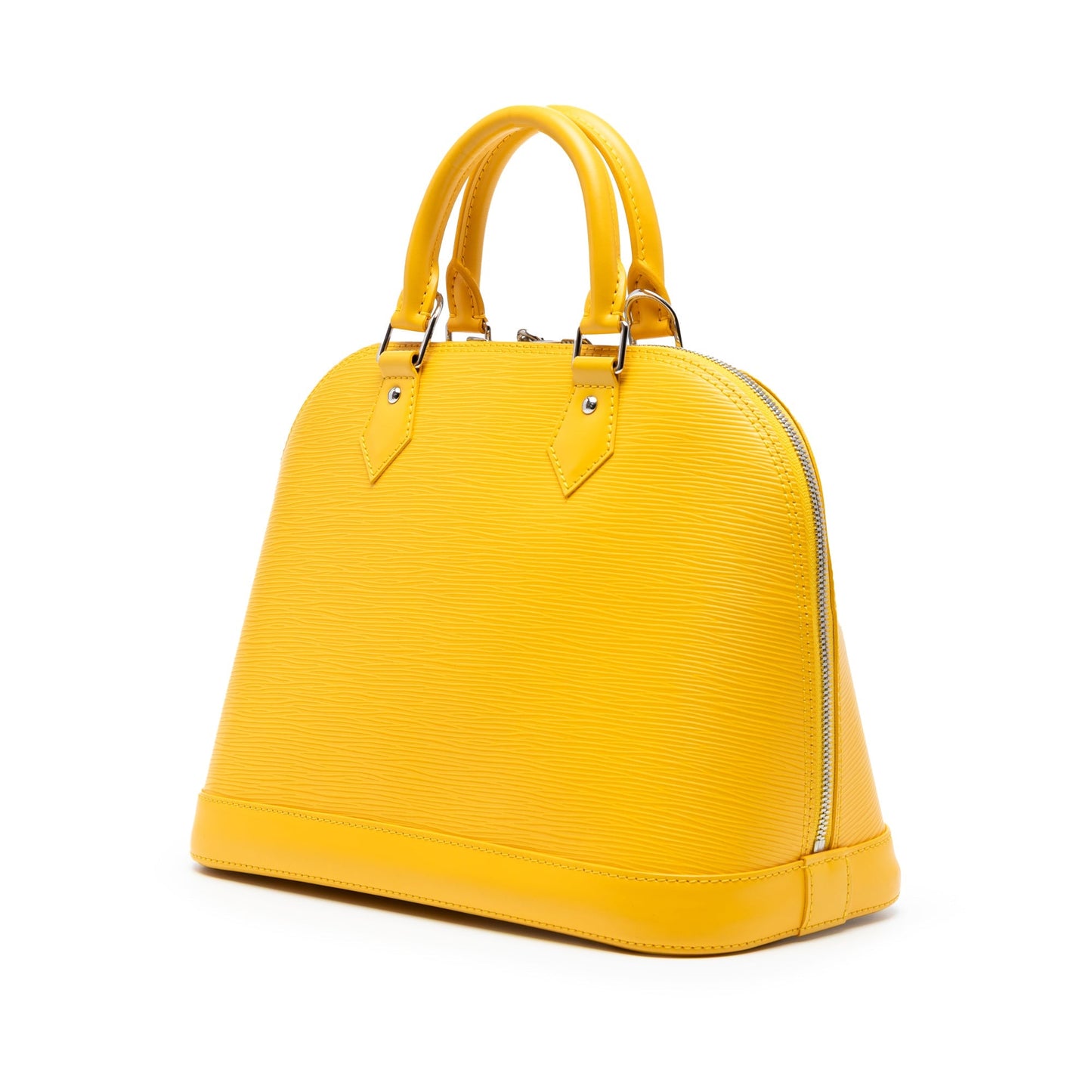 Yellow Louis Vuitton Epi Alma PM Handbag