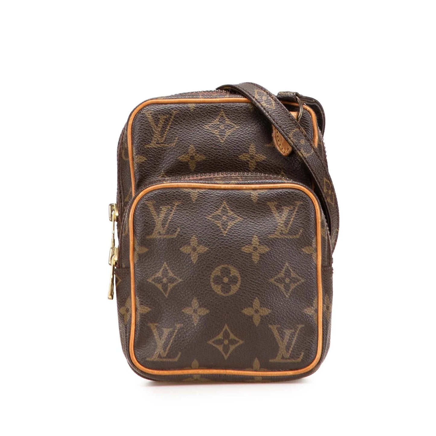 Brown Louis Vuitton Monogram Mini Amazone Crossbody Bag