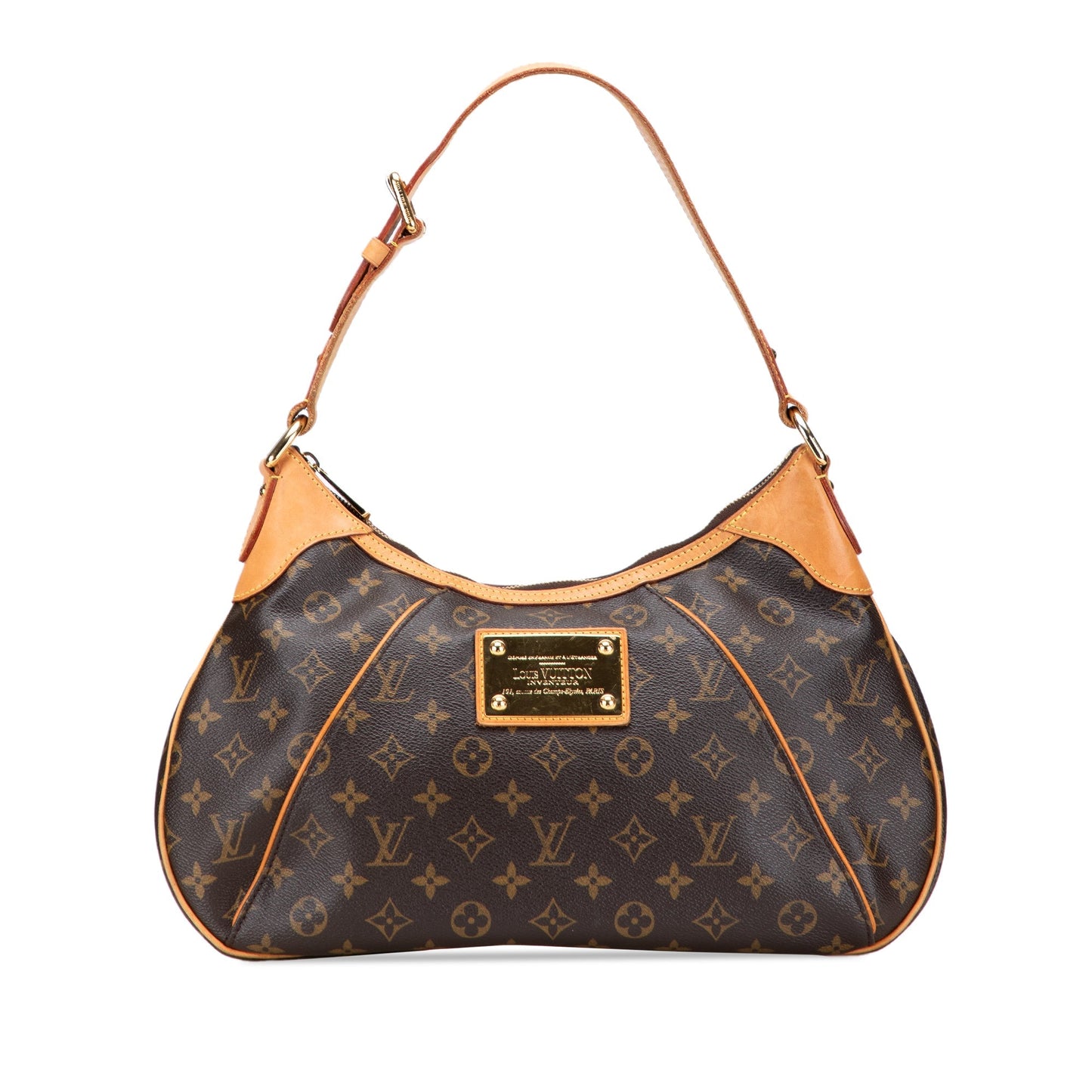 Brown Louis Vuitton Monogram Thames GM Shoulder Bag
