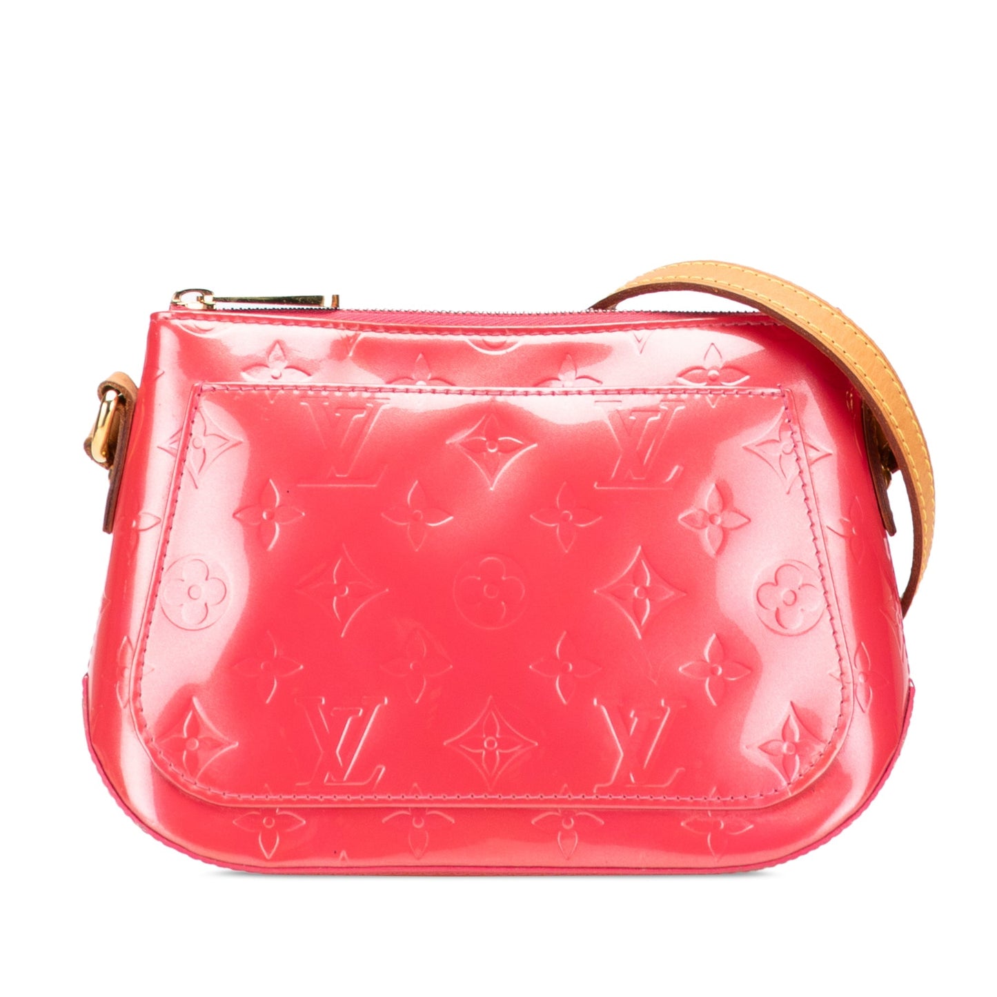 Pink Louis Vuitton Monogram Vernis Minna Street Crossbody Bag