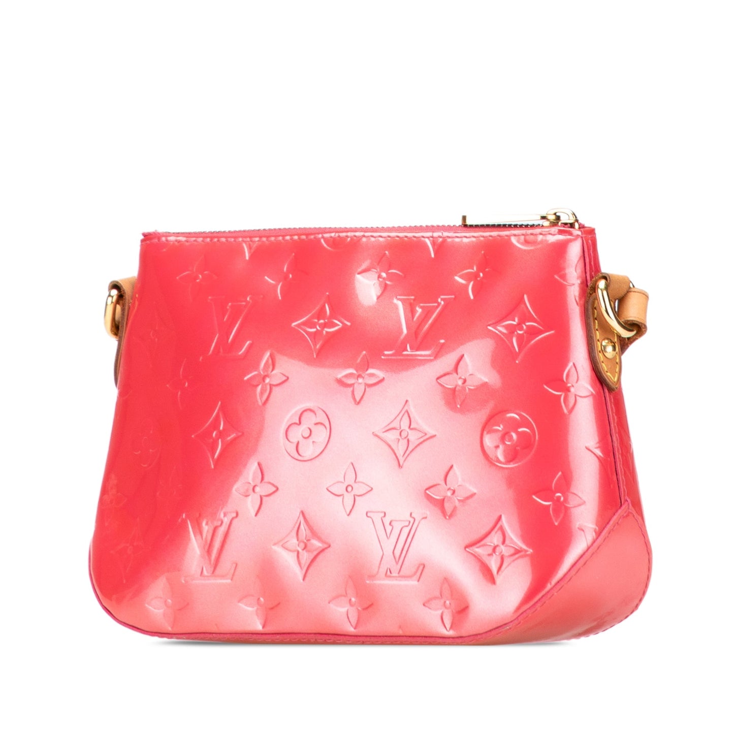 Pink Louis Vuitton Monogram Vernis Minna Street Crossbody Bag