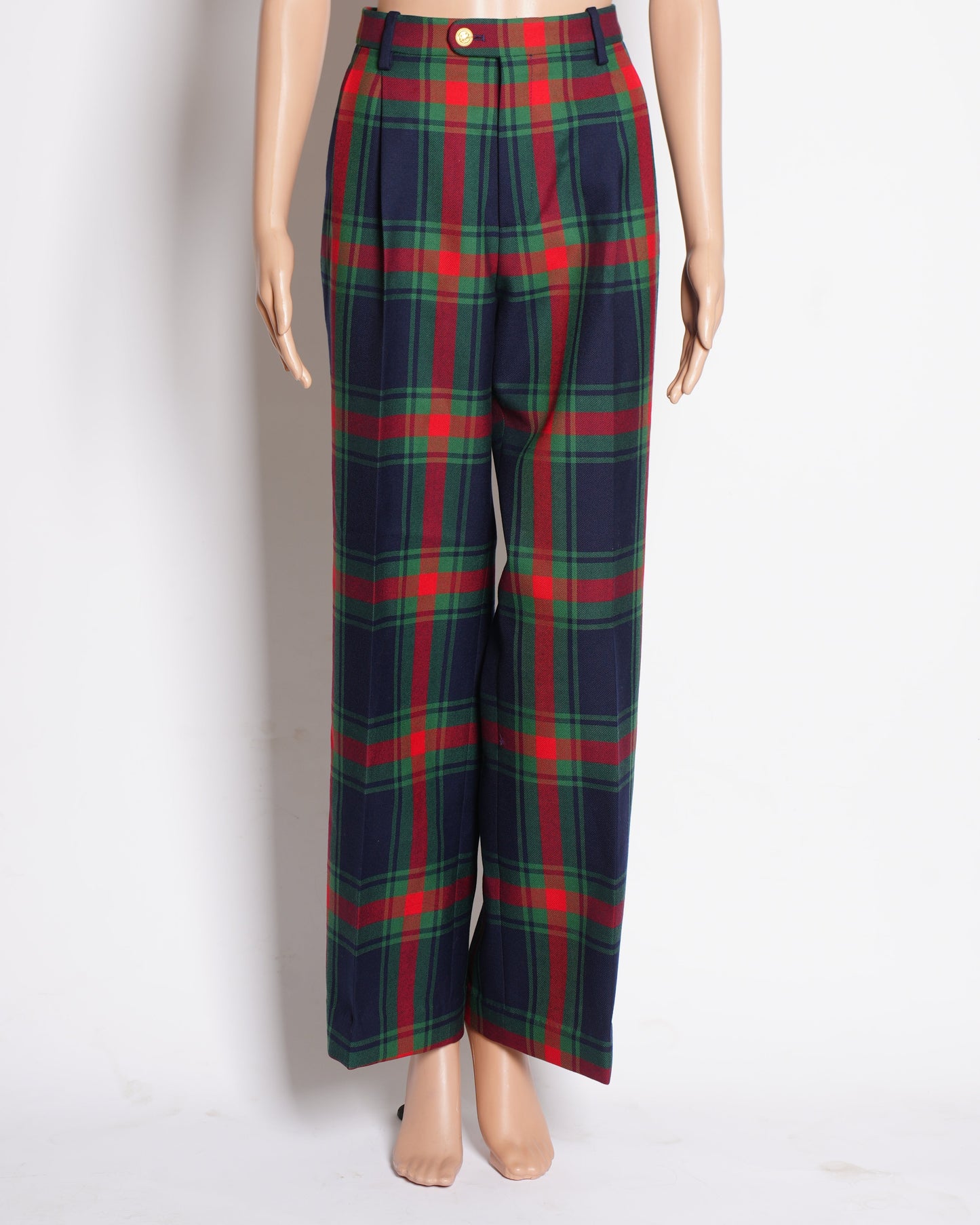 Gucci Women's Plaid Checks Trors