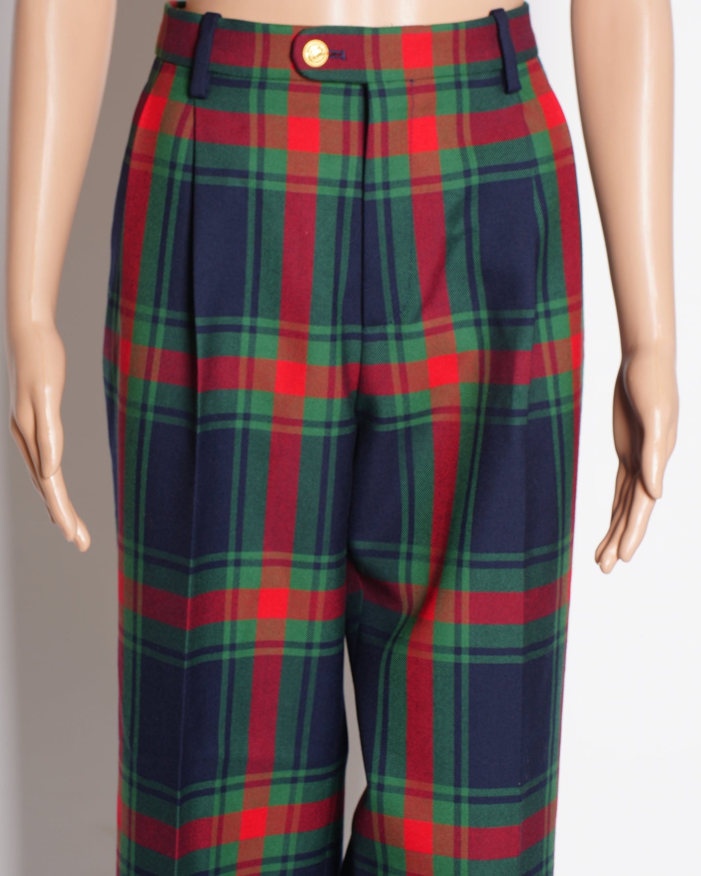 Gucci Women's Plaid Checks Trors