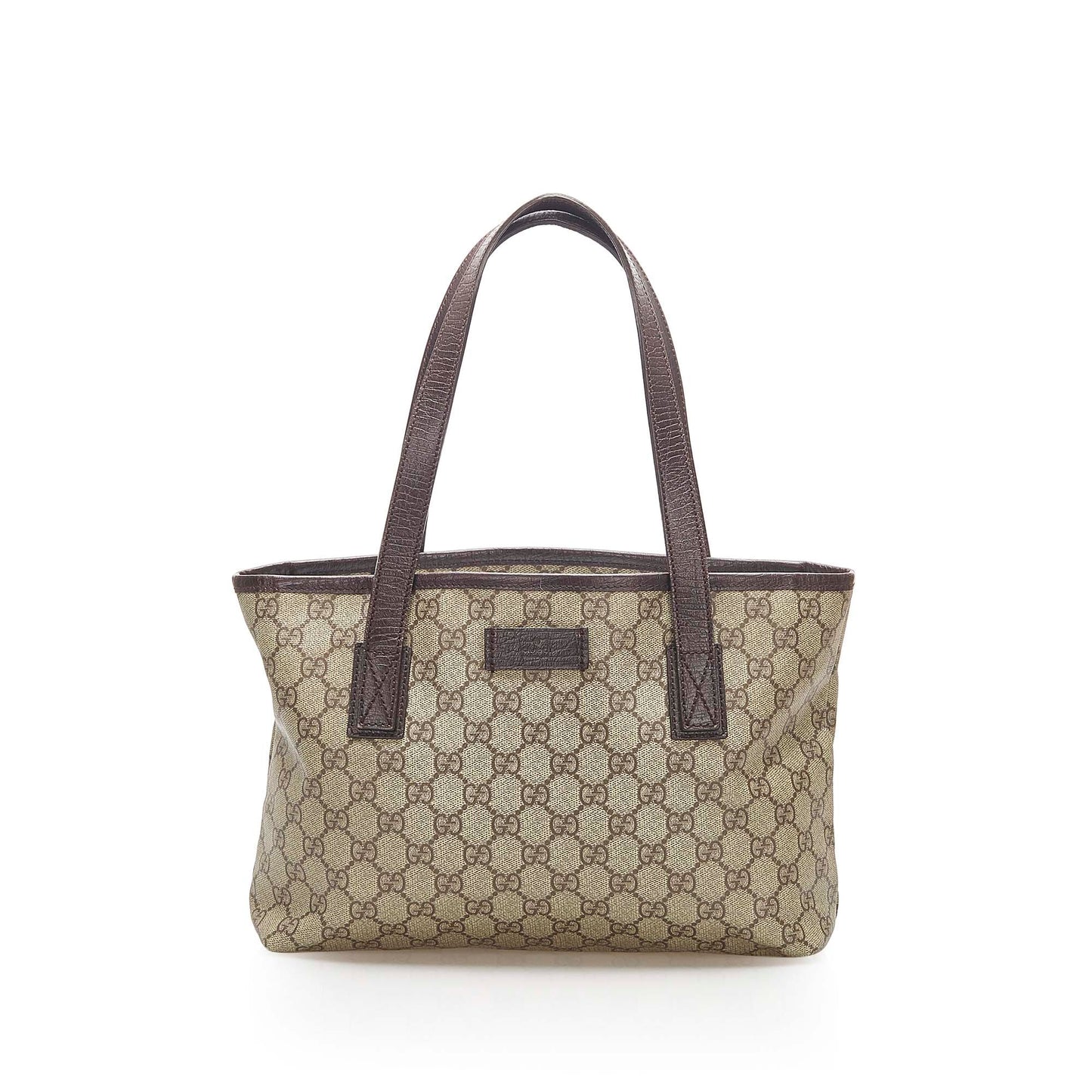 Gucci Leather Canvas Tote