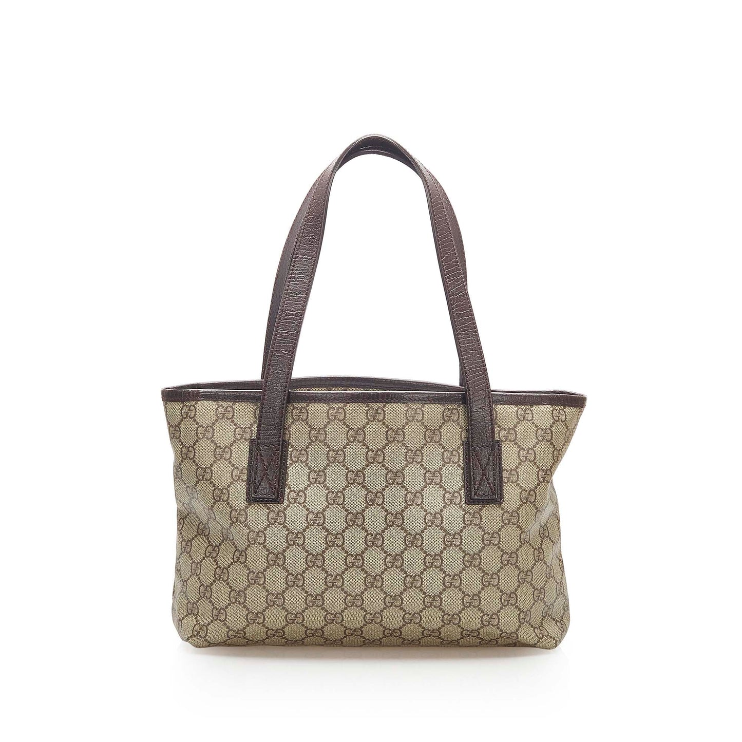 Gucci Leather Canvas Tote