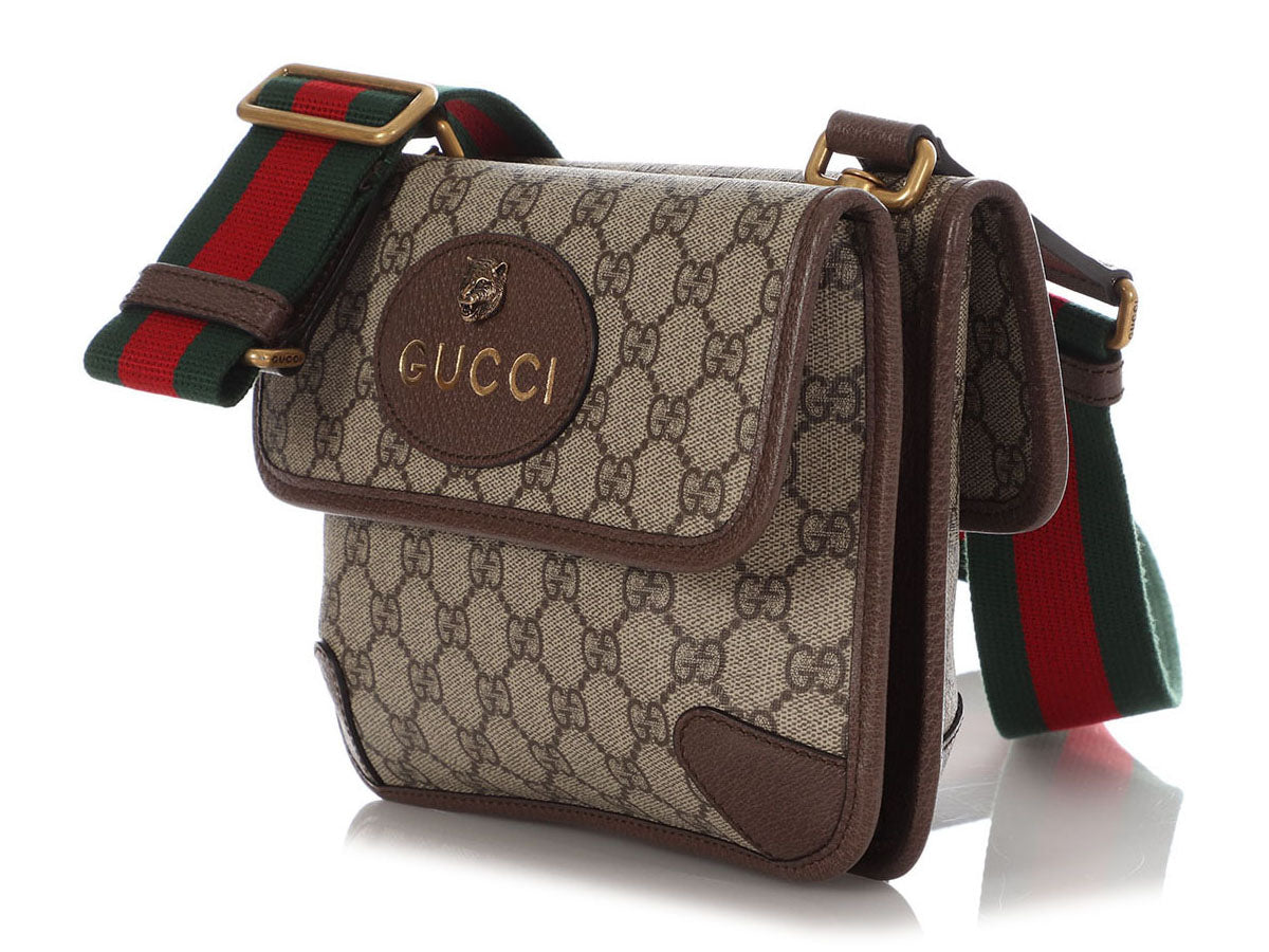 Gucci Small GG Supreme Neo   Messenger Bag
