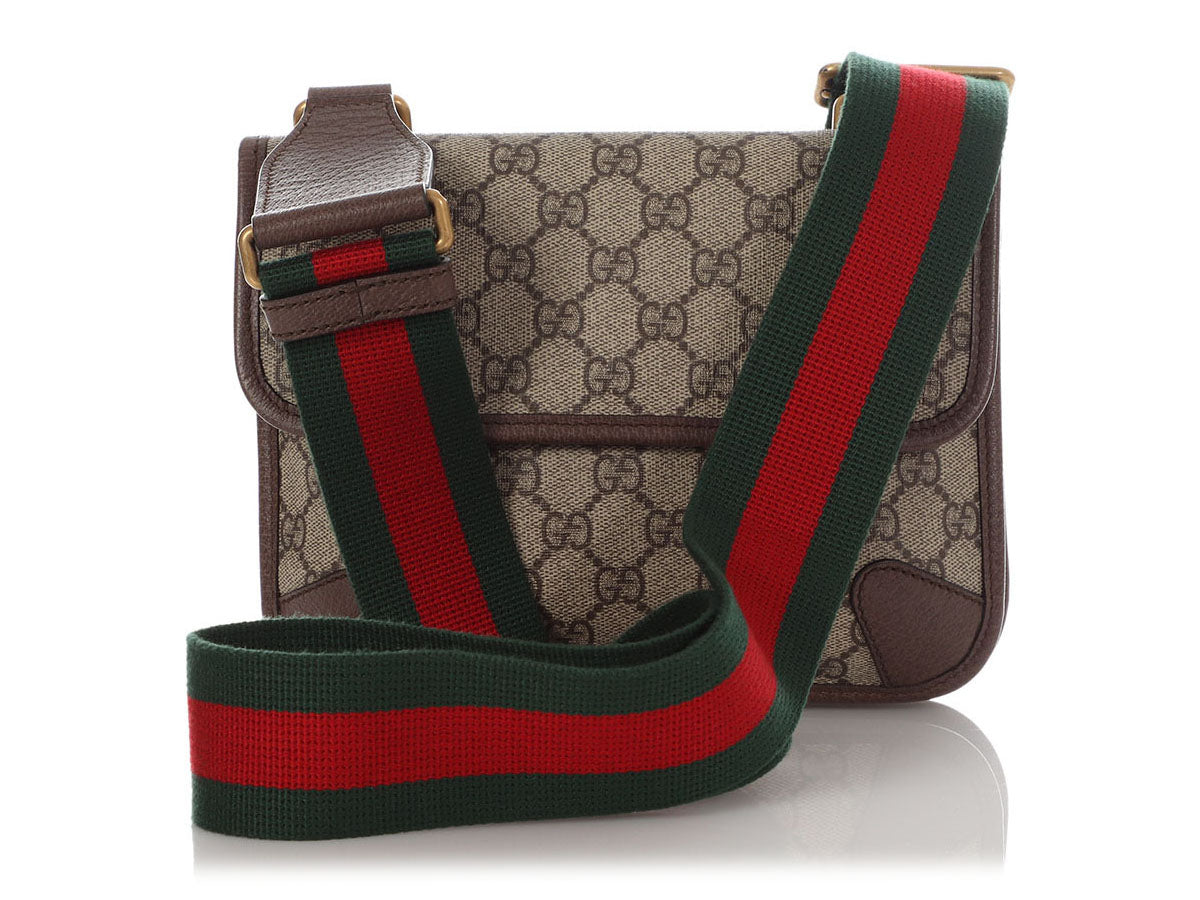 Gucci Small GG Supreme Neo   Messenger Bag