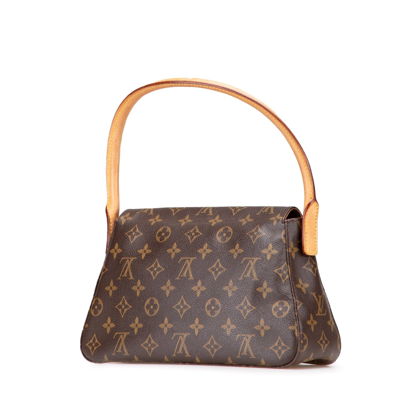 Brown Louis Vuitton Monogram Mini Looping Shoulder Bag