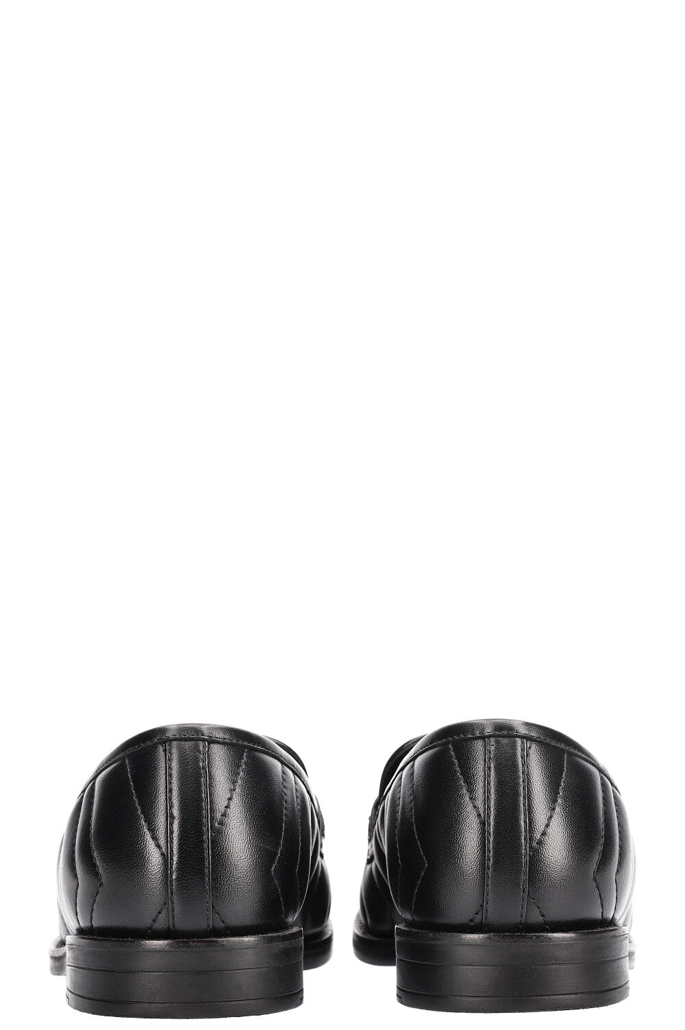 GUCCI Double G MatelassÃ© Flats Black