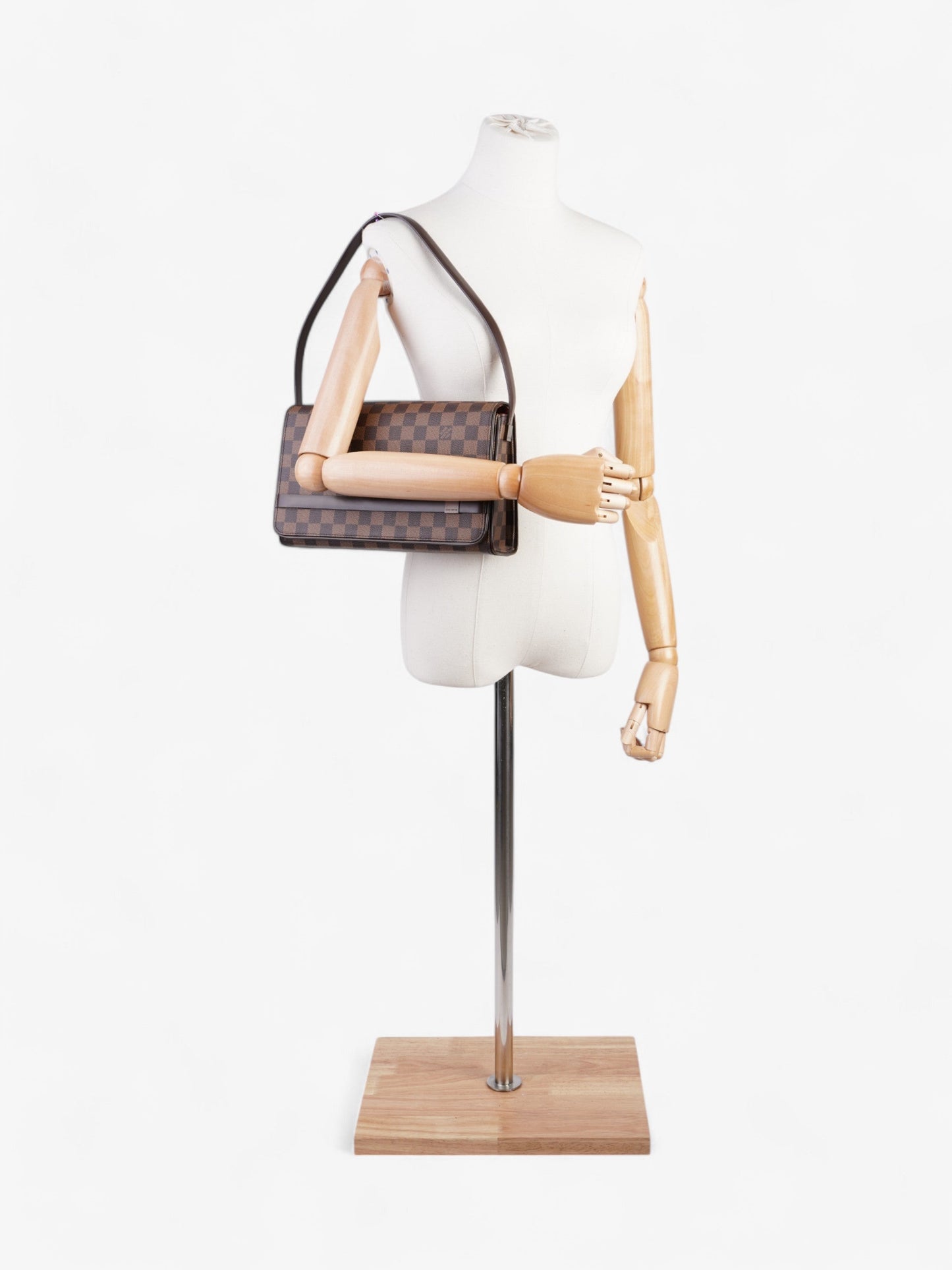 Louis Vuitton Tribeca Carre Damier Ebene Coated Canvas