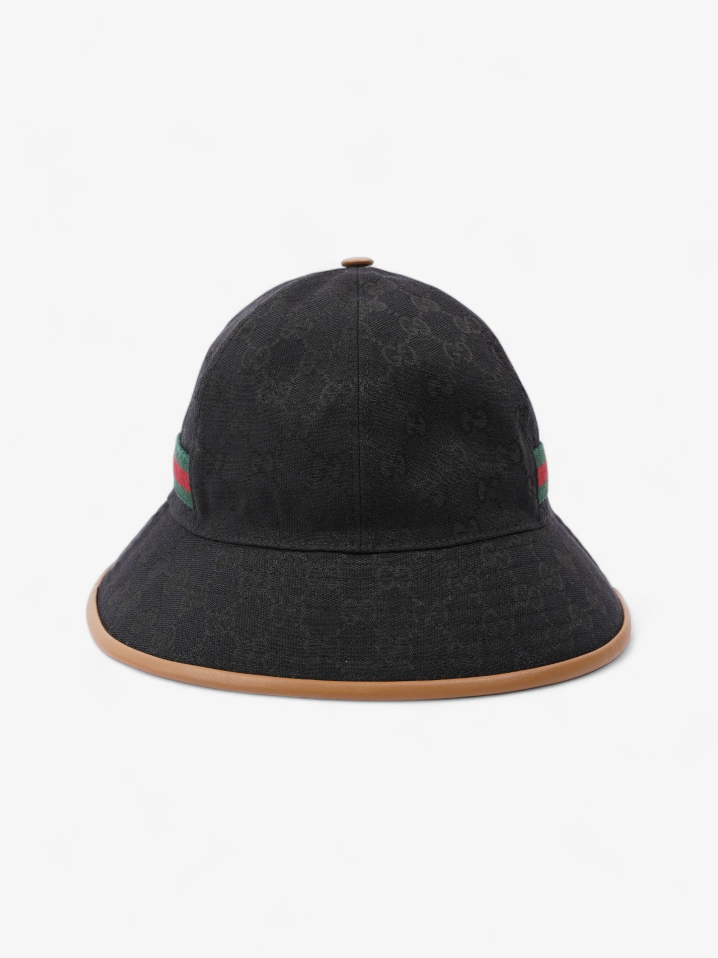 Gucci GG Sport Bucket Hat Black Canvas M