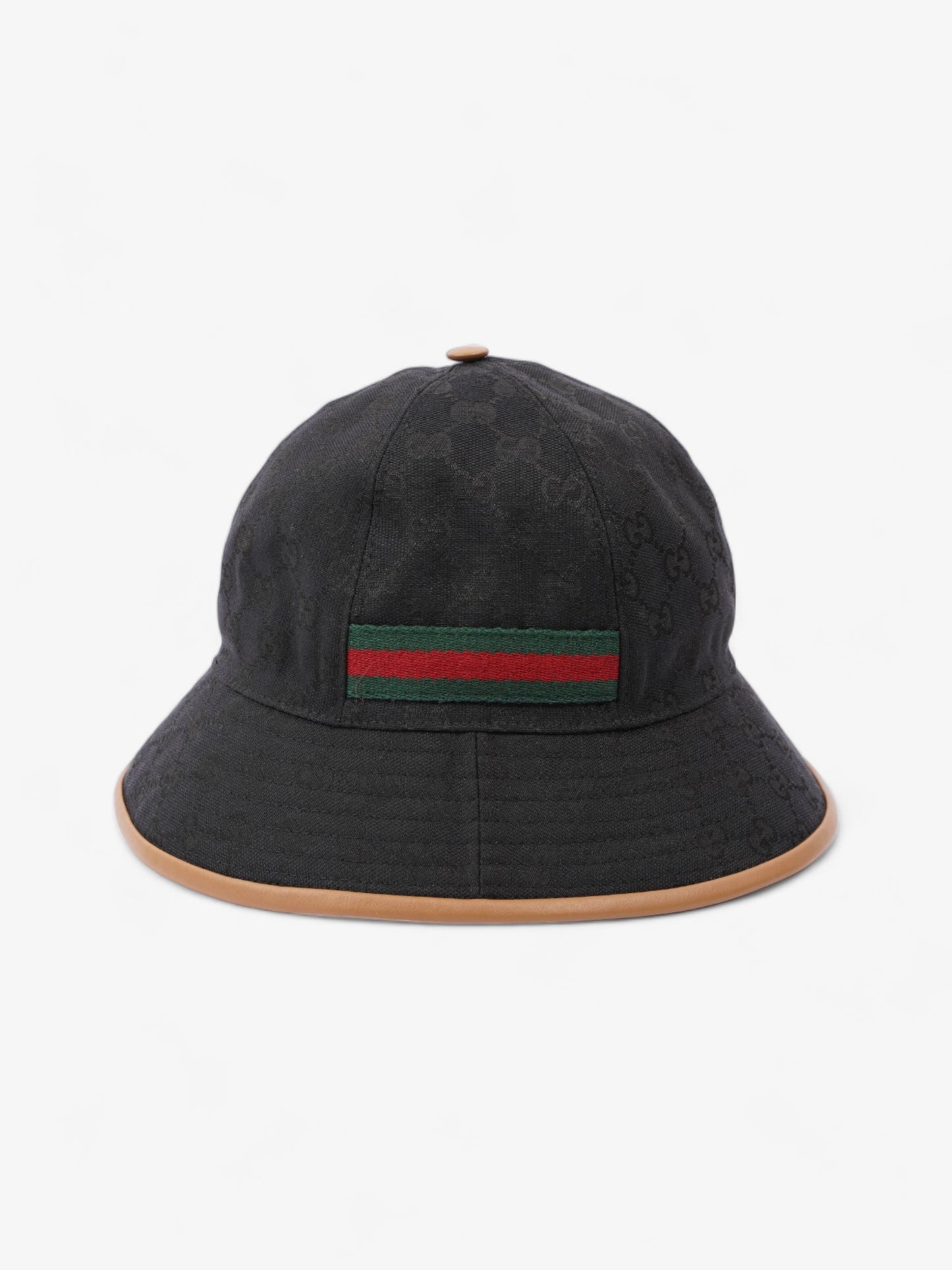 Gucci GG Sport Bucket Hat Black Canvas M