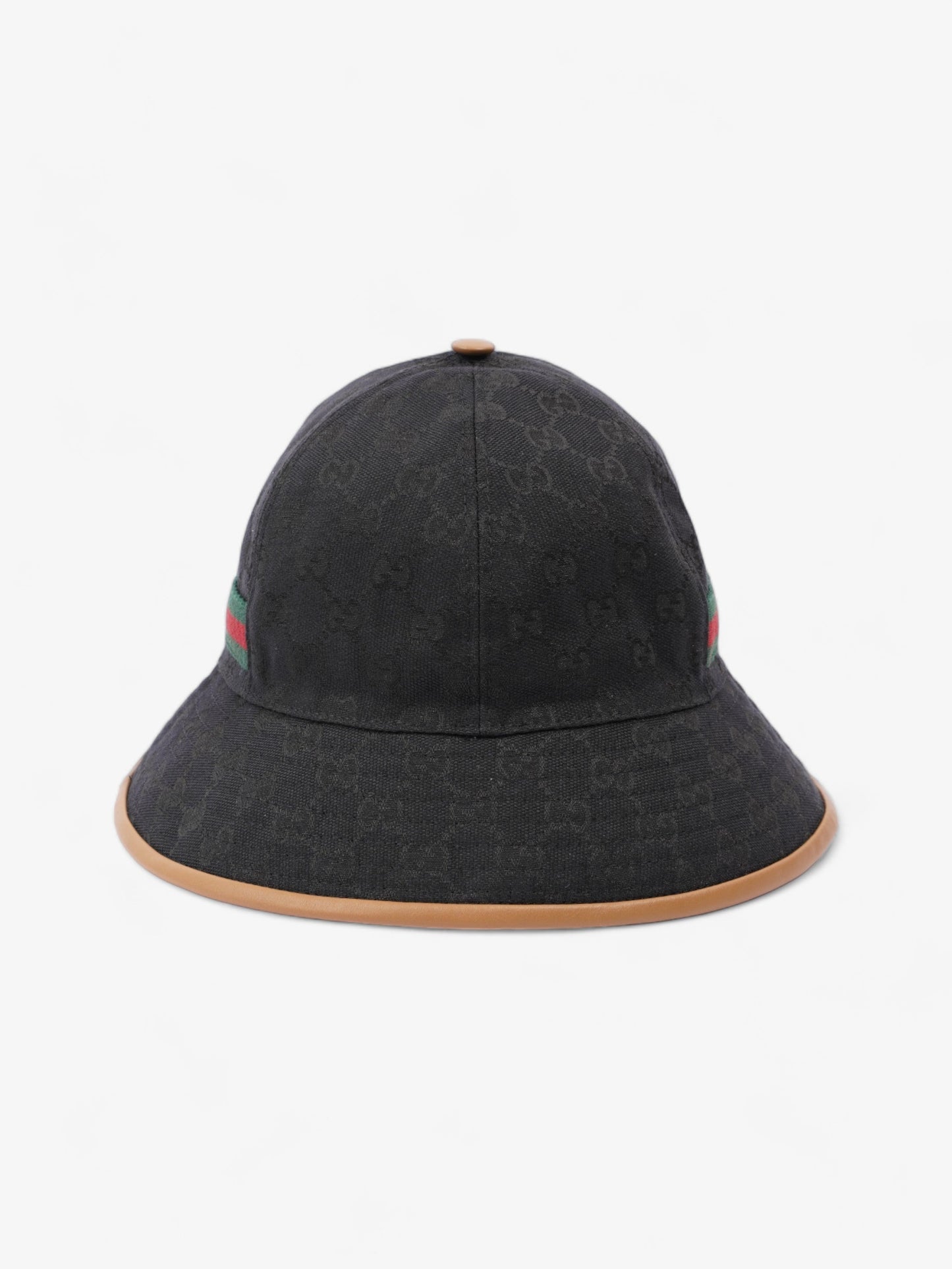 Gucci GG Sport Bucket Hat Black Canvas M