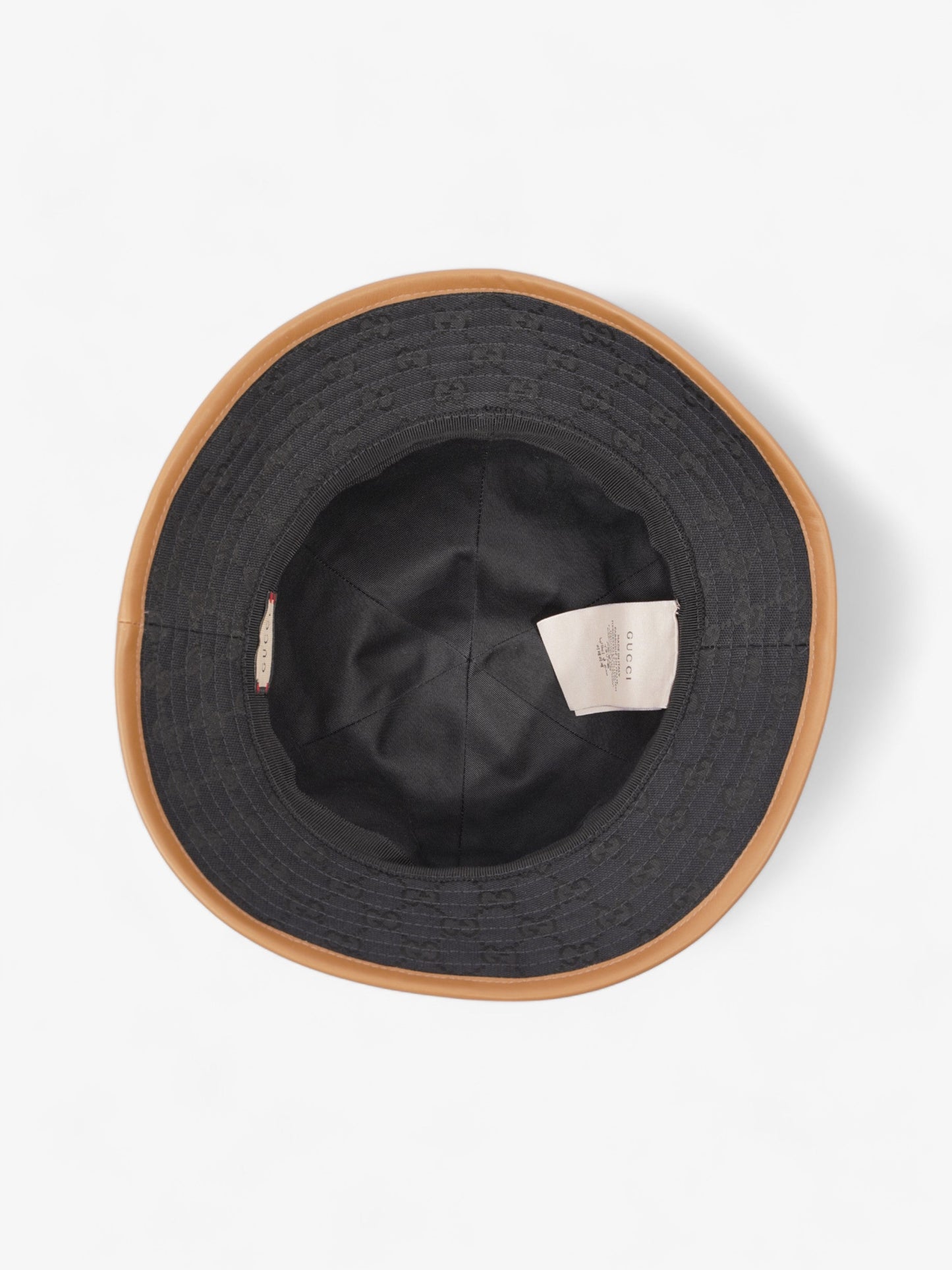 Gucci GG Sport Bucket Hat Black Canvas M