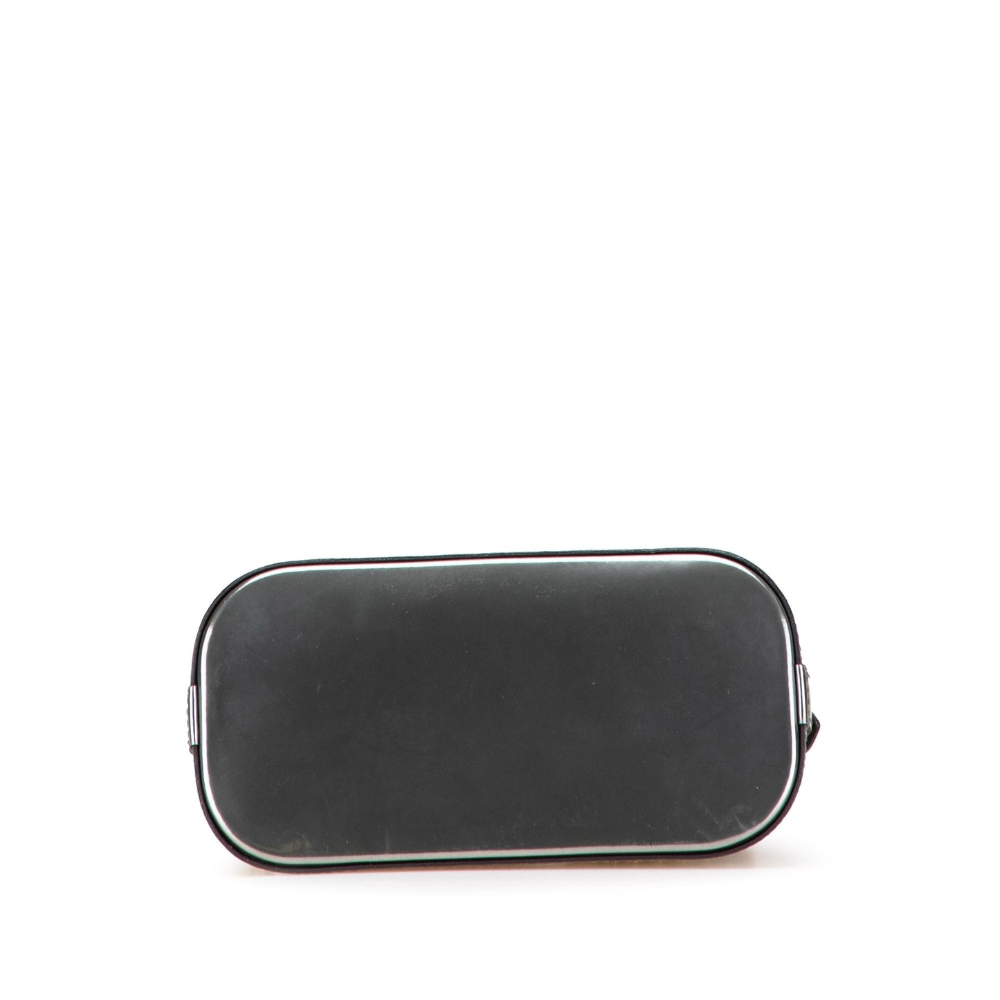 Silver Louis Vuitton Vernis Miroir Mini Alma Crossbody Bag