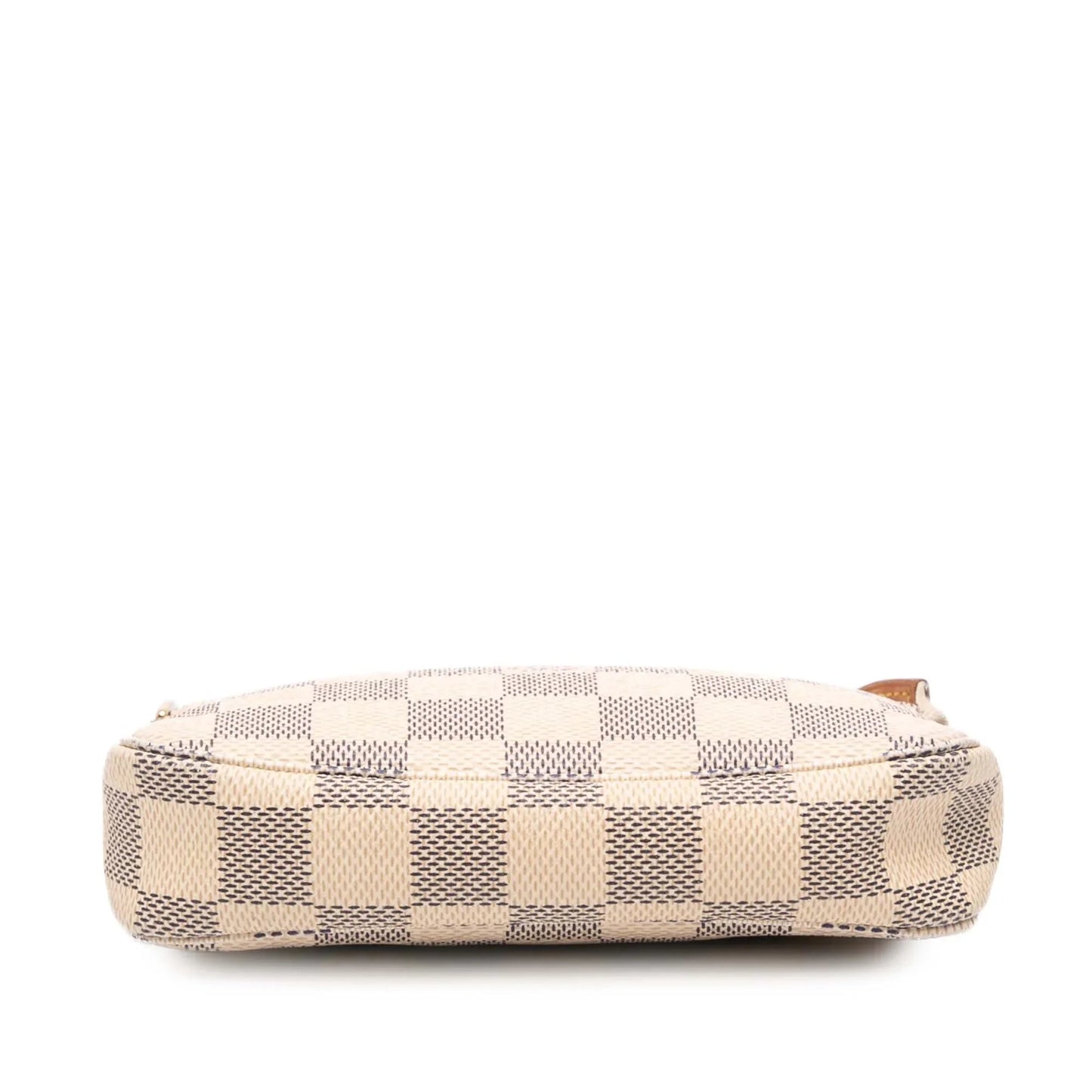 White Louis Vuitton Damier Azur Mini Pochette Accessoires Handbag