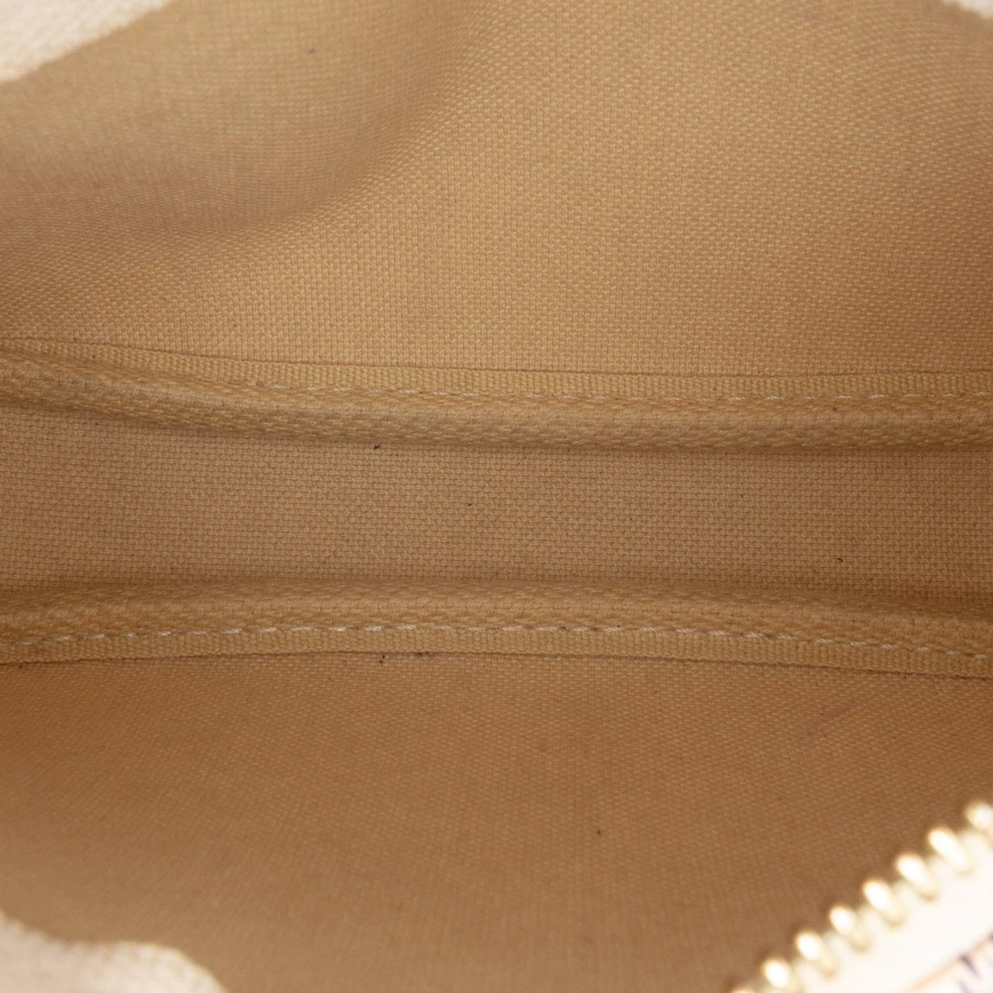 White Louis Vuitton Damier Azur Mini Pochette Accessoires Handbag