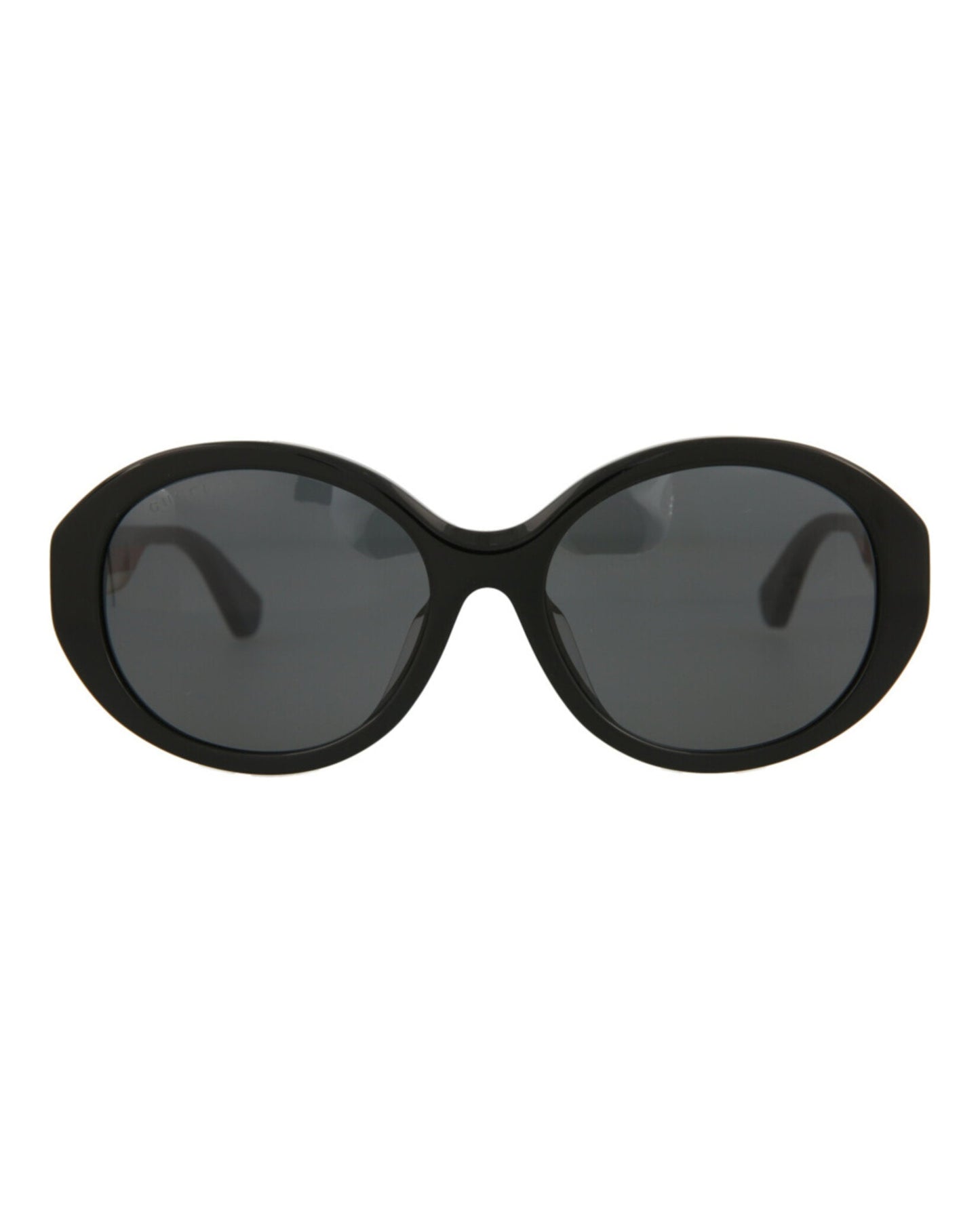 Gucci Womens Round/Oval Black Multicolor Grey Fashion Designer Eyewear
