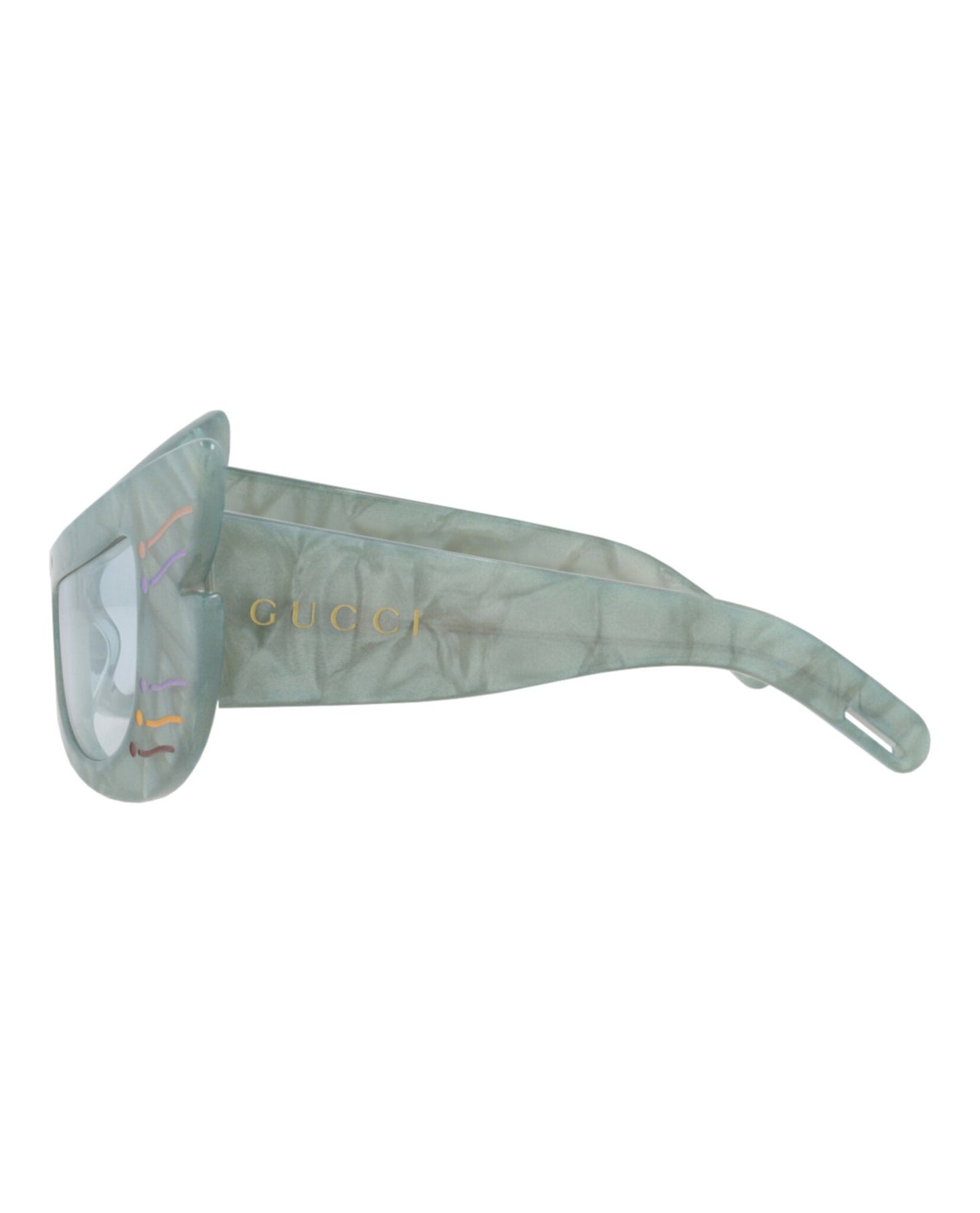 Gucci Womens Cat Eye Light Blue Light Blue Light Blue Fashion Designer Eyewear