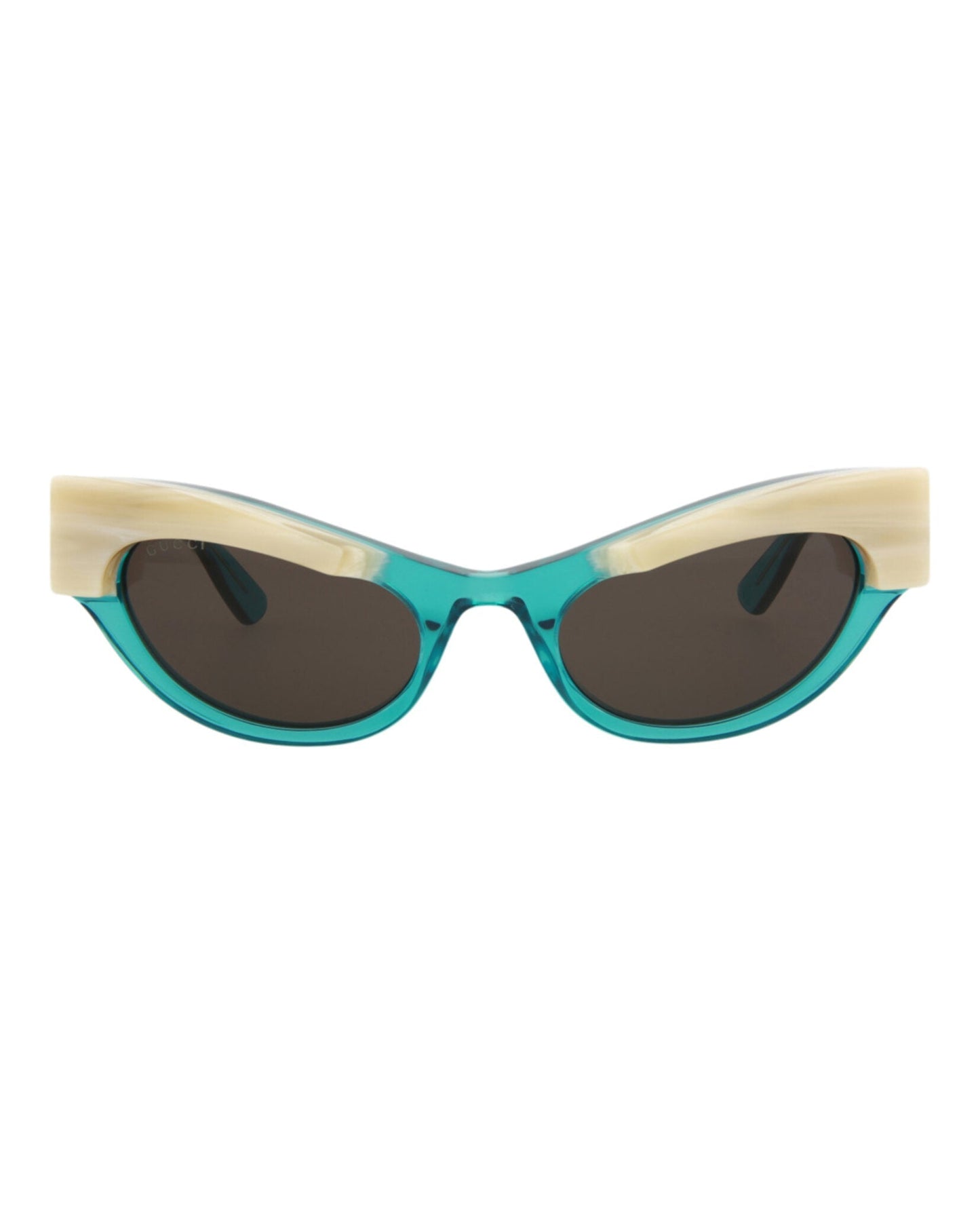 Gucci Womens Cat Eye Light Blue Light Blue Grey Fashion Designer Eyewear