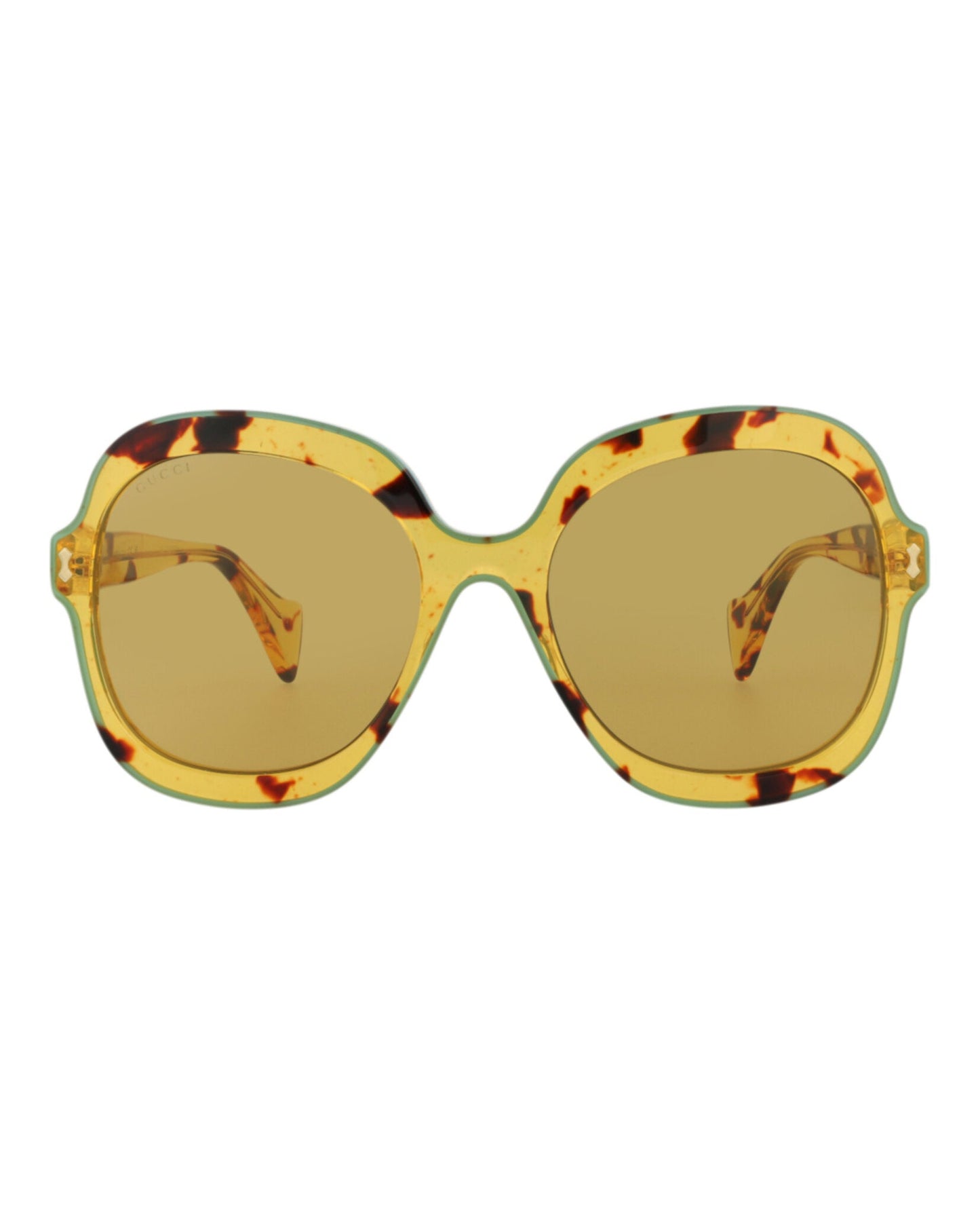 Gucci Womens Round/Oval Havana Havana Brown Fashion Designer Eyewear