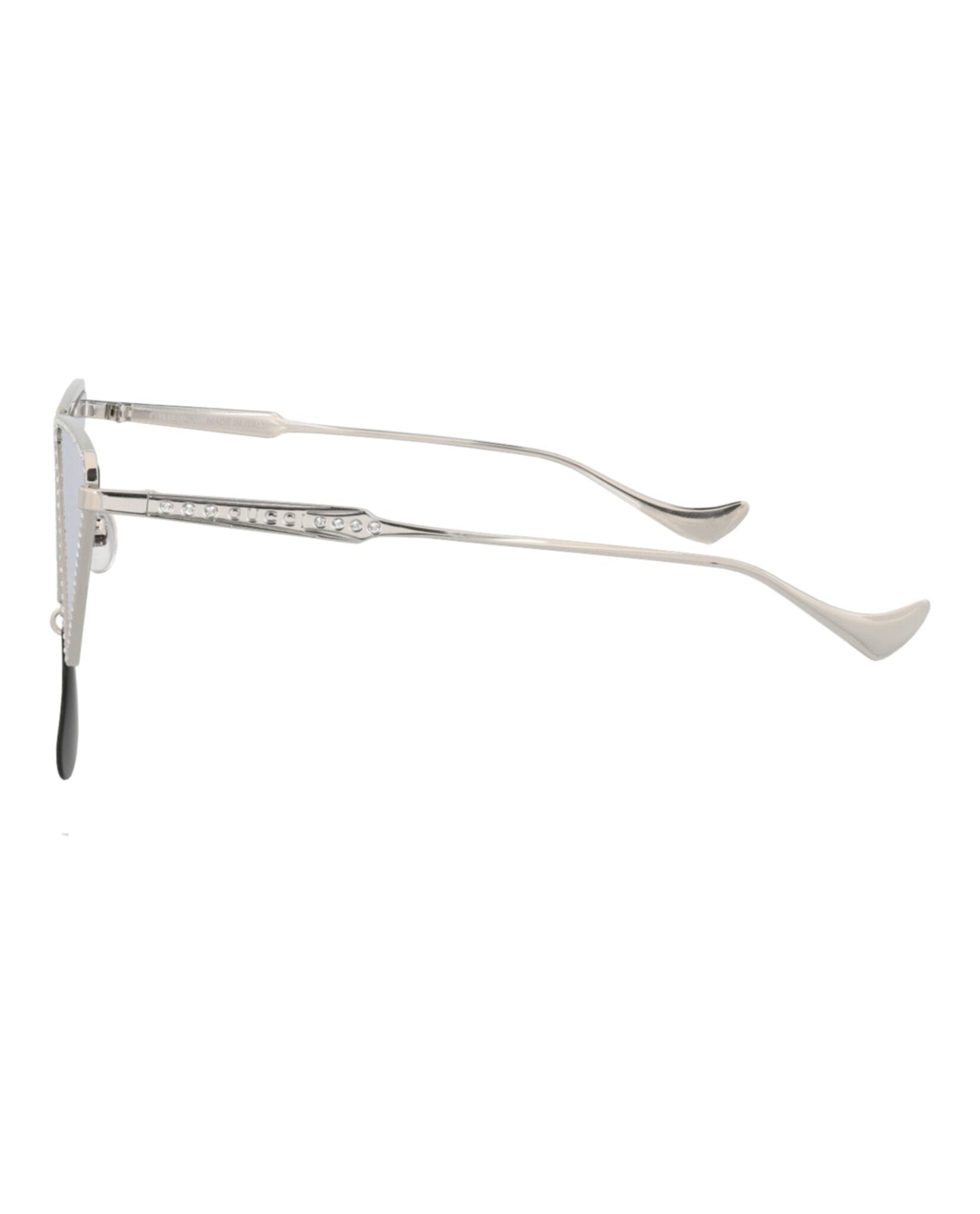 Gucci Womens Cat Eye Silver Silver Silver Fashion Designer Eyewear