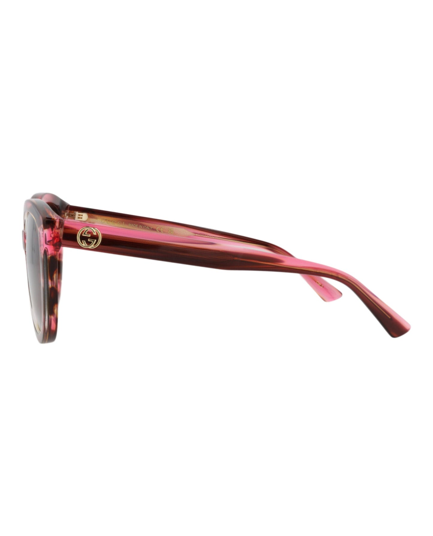 Gucci Womens Round/Oval Havana Havana Brown Fashion Designer Eyewear