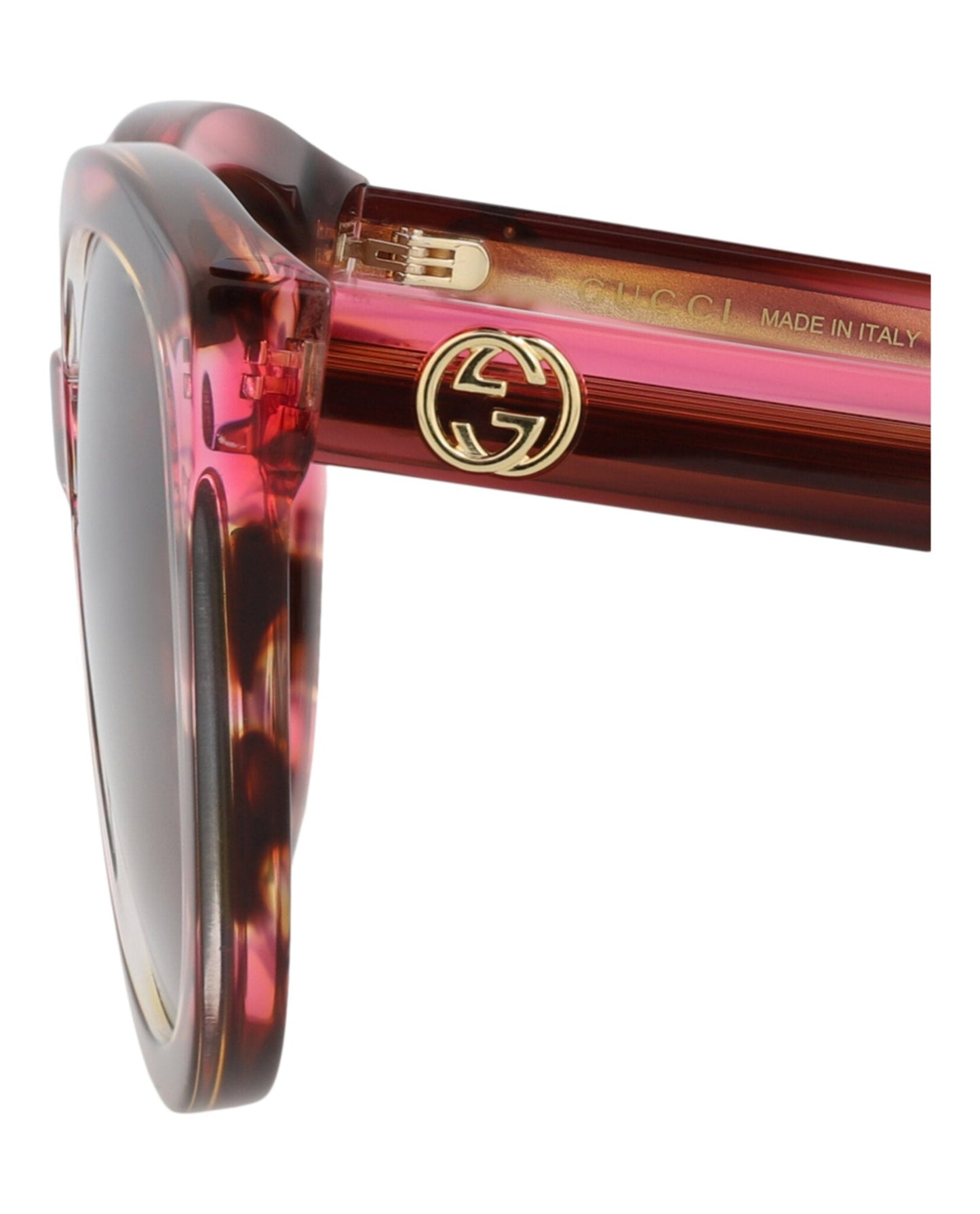 Gucci Womens Round/Oval Havana Havana Brown Fashion Designer Eyewear