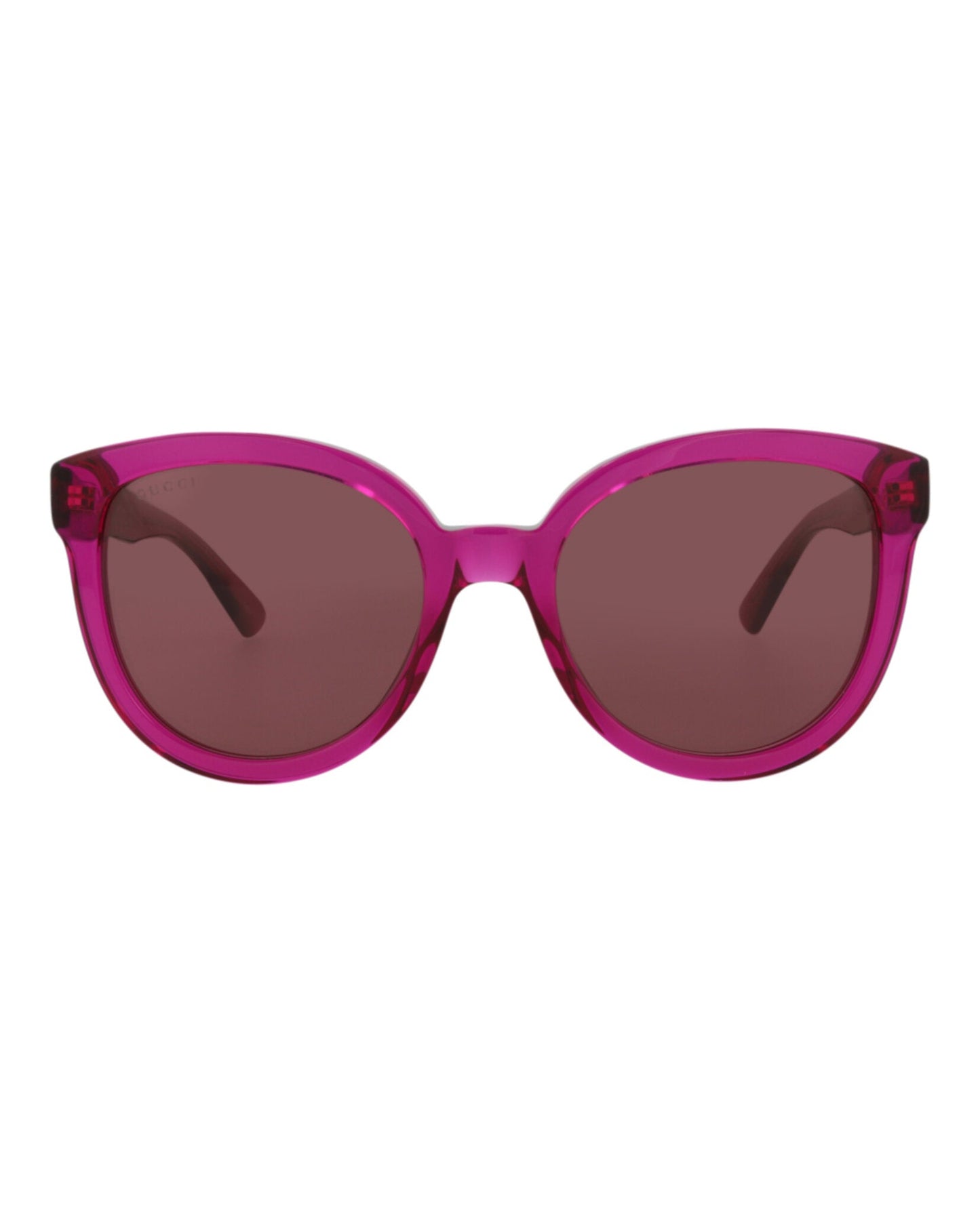 Gucci Womens Round/Oval Pink Pink Red Fashion Designer Eyewear