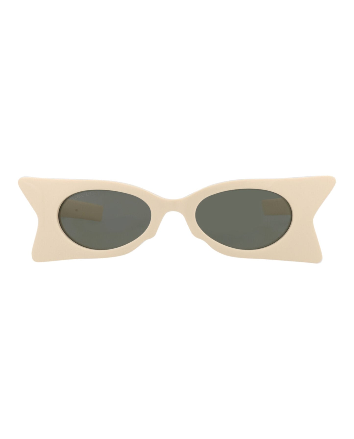 Gucci Womens Cat Eye Ivory Ivory Grey Fashion Designer Eyewear
