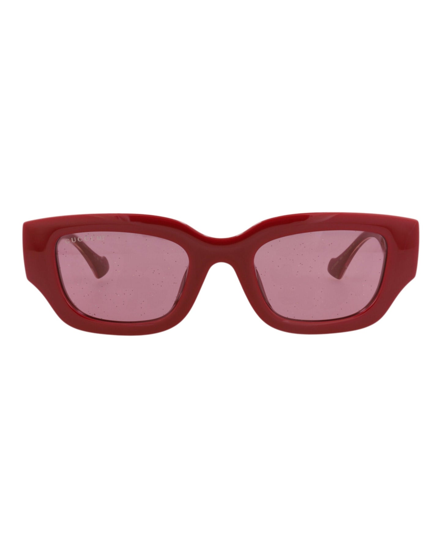 Gucci Womens Cat Eye Burgundy Crystal Red Fashion Designer Eyewear