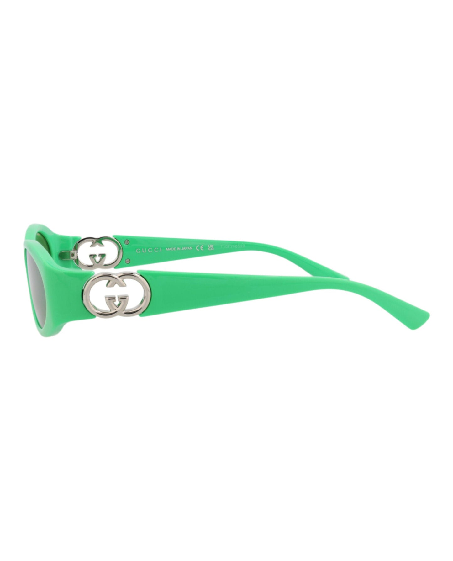 Gucci Womens Round/Oval Green Green Green Fashion Designer Eyewear