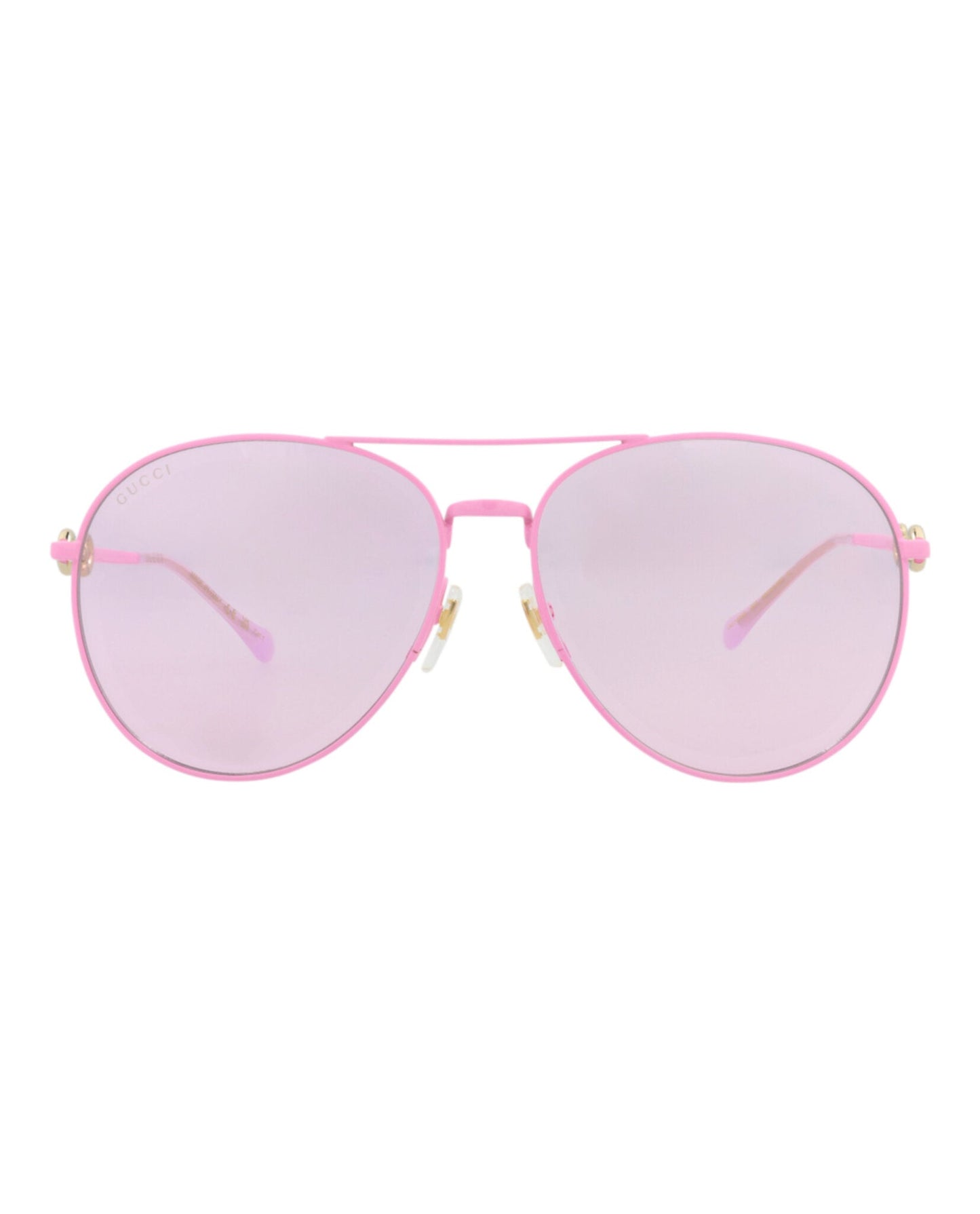 Gucci Womens Aviator Fuchsia Fuchsia Pink Fashion Designer Eyewear